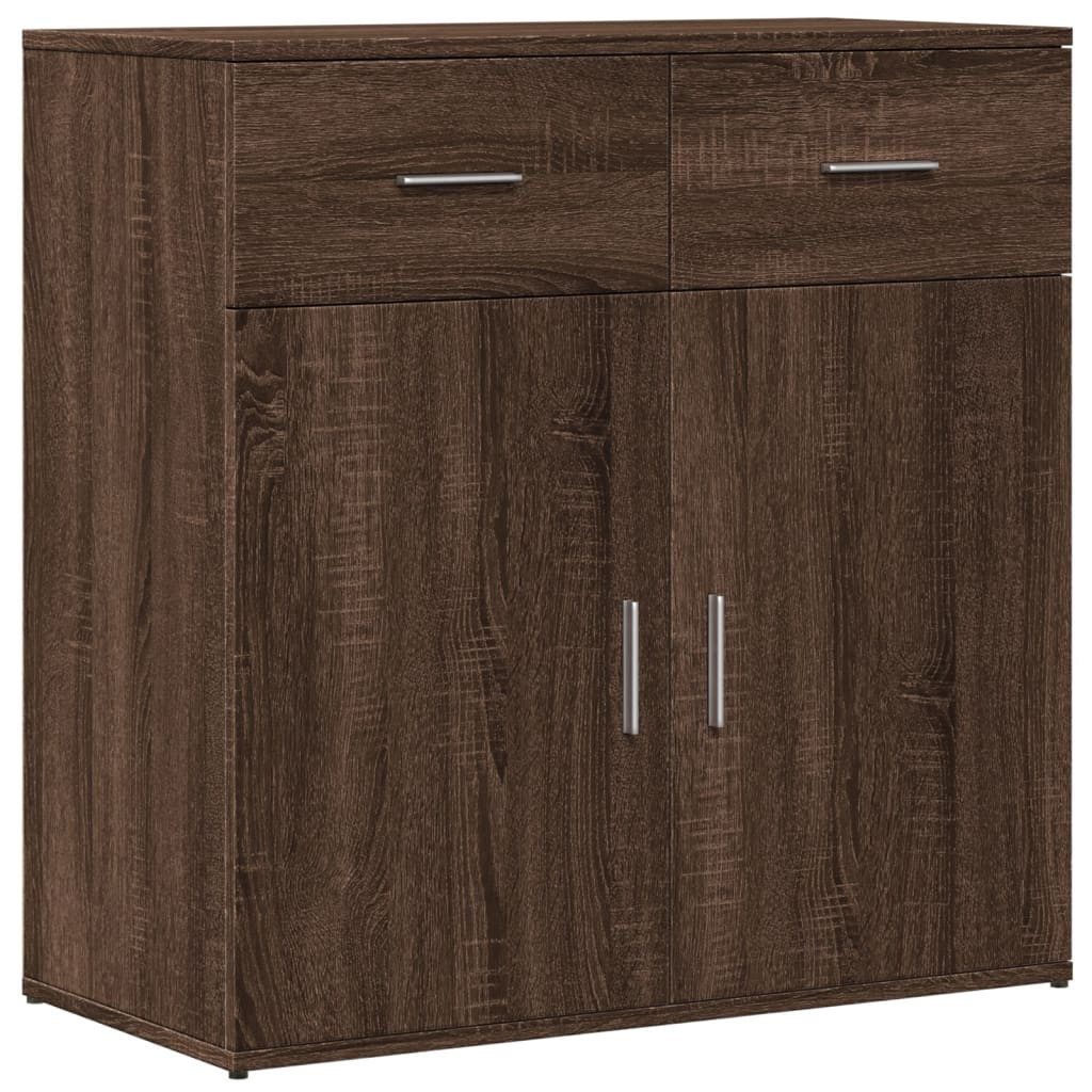 vidaXL Sideboard Sideboard Braun Eichen-Optik 79x38x80 günstig online kaufen