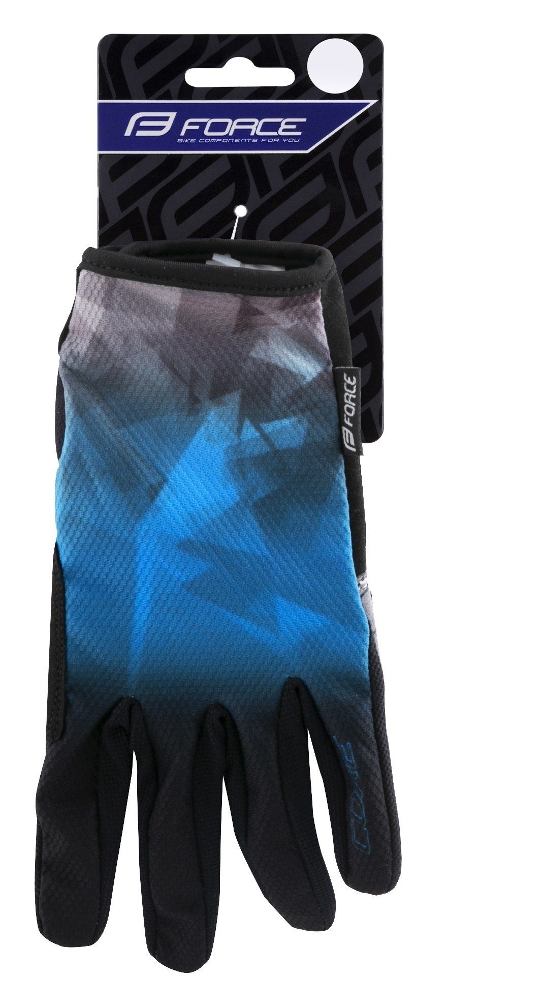FORCE Handschuhe MTB FORCE CORE °C Fahrradhandschuhe plus +15 blau