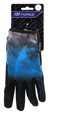 FORCE Fahrradhandschuhe Handschuhe FORCE MTB CORE blau +15 °C plus