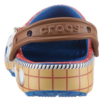 Crocs Toy Story Woody Classic K Clog, Sommerschuh, Schlappen, Hausschuh, Badeschuh mit Fersenriemchen