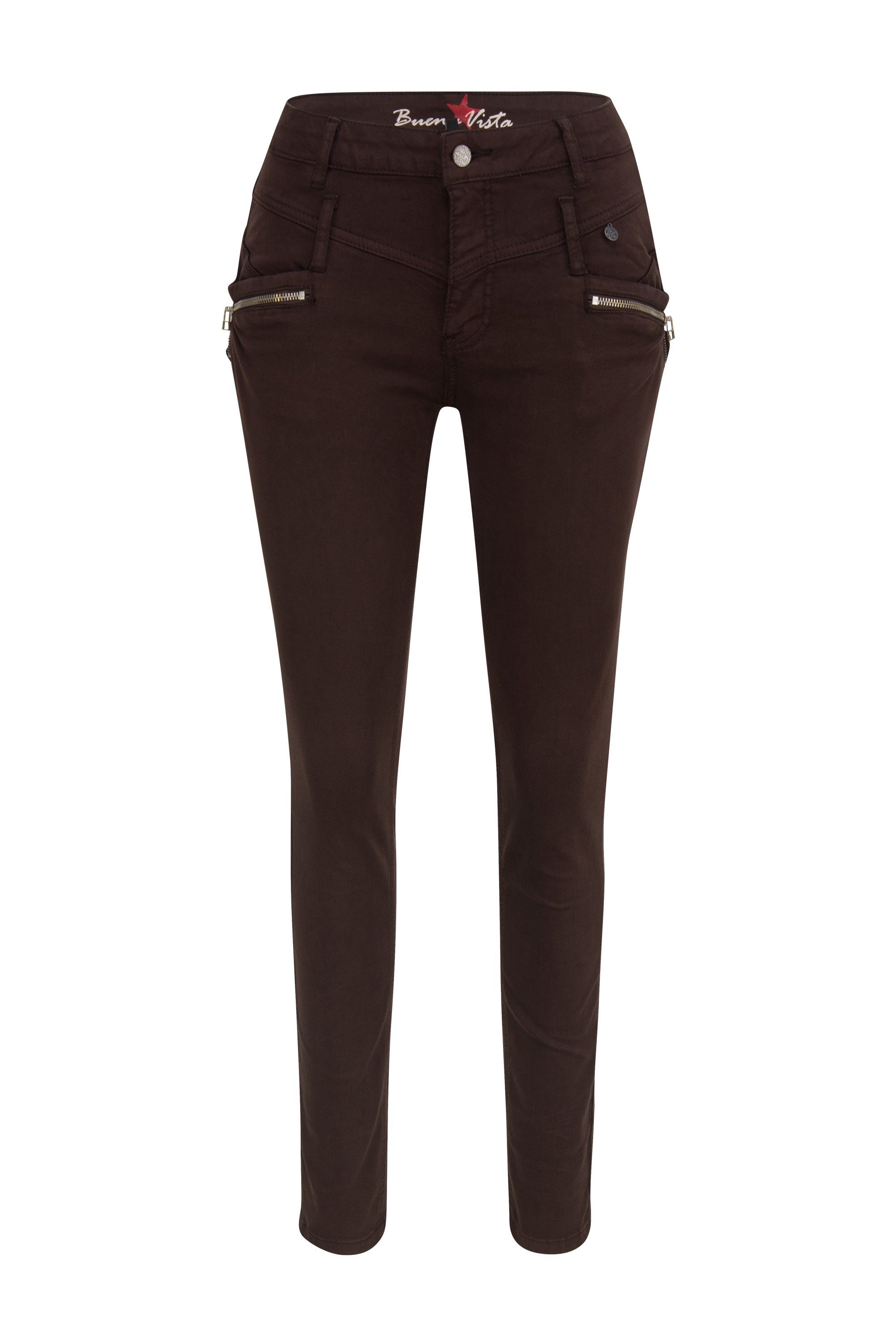 Buena Vista Stretch-Jeans BUENA VISTA FLORIDA-Z coffee bean 2109 J5738 4141.1898 - Stretch Twill