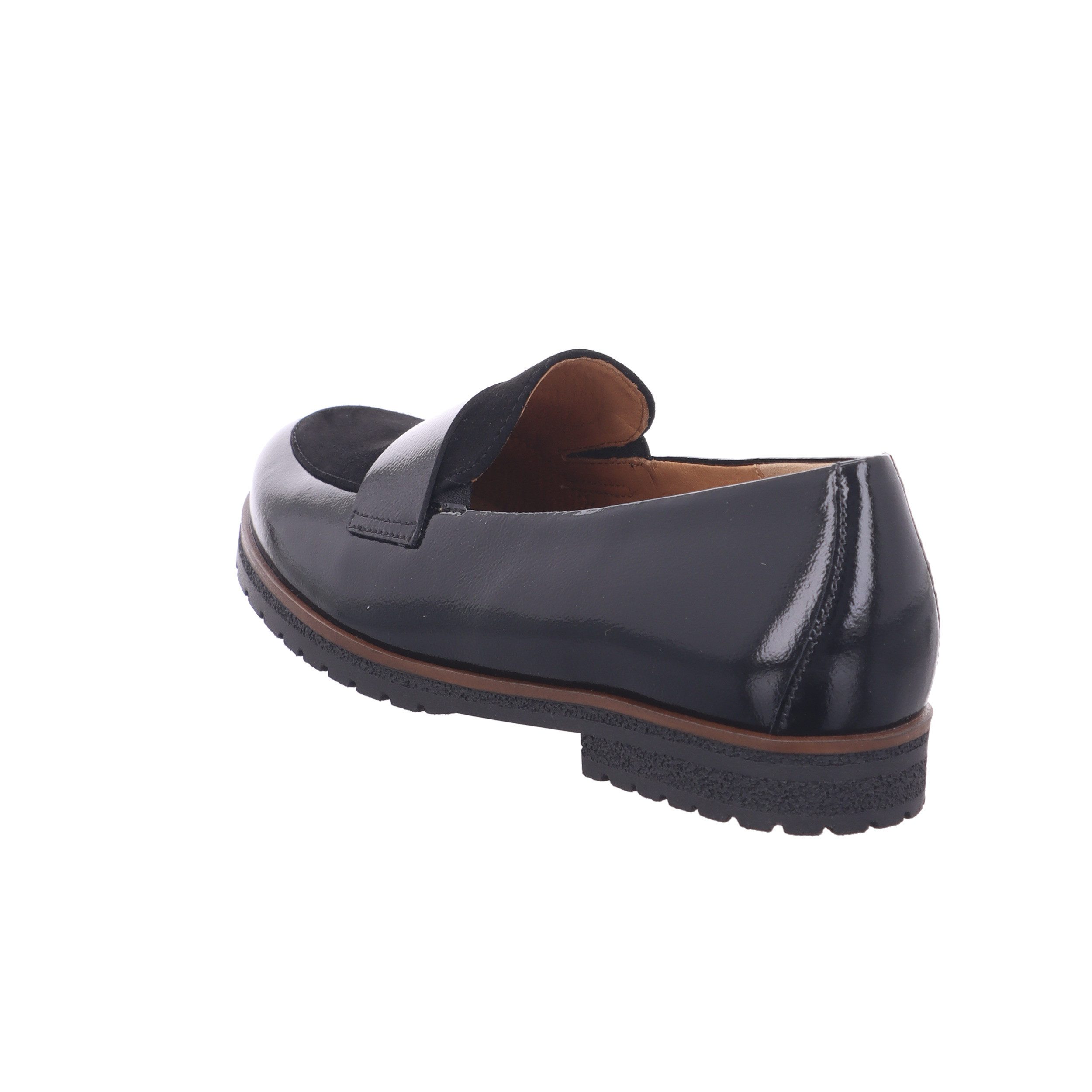Gabor Gabor - SlipOn Weite G - Lack schwarz Ballerina