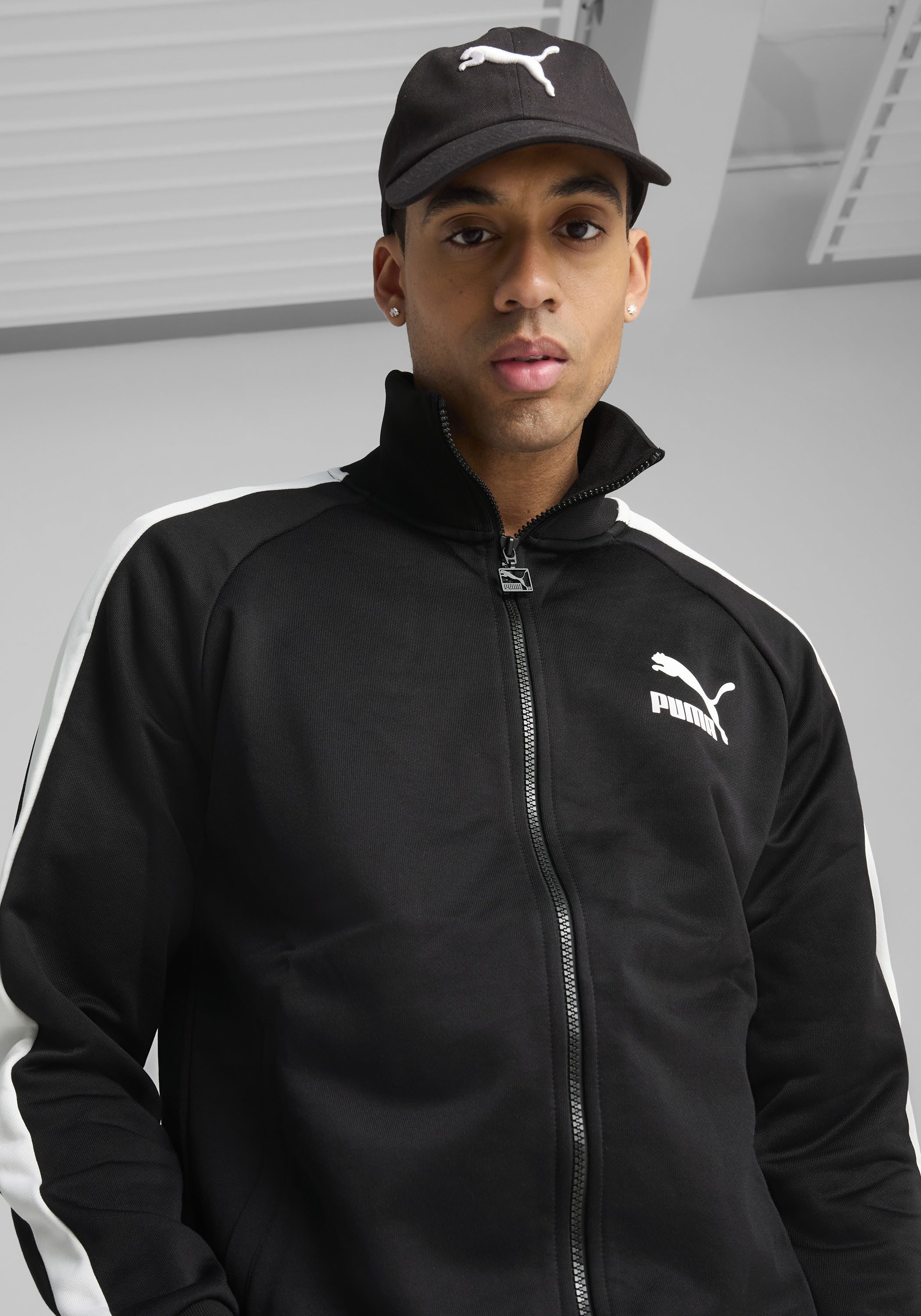 PUMA Baseball Cap ESS CAT BB CAP sportlicher Stil, aus Baumwolle, leichtes Design