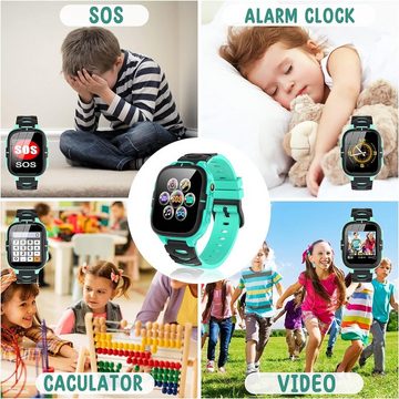 ELEJAFE Smartwatch (Android iOS), Smartwatch16 spiele 2 kameras wecker taschenlampen geburtstag geschenk