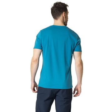 Odlo Laufshirt Nikko T-Shirt mit Landschaftsprint Aus vielseitigem und funktionellem Baumwoll-Mischgewebe