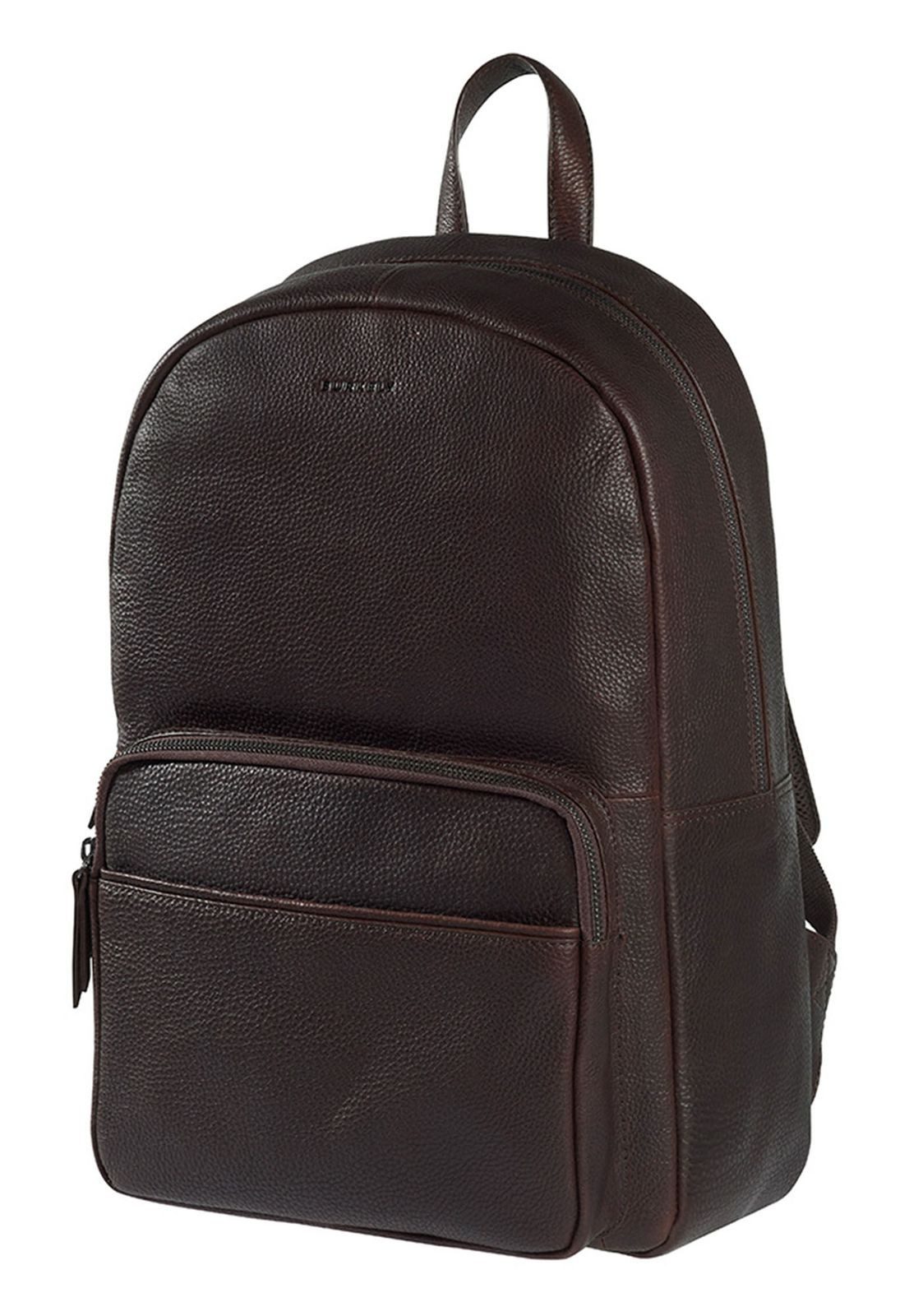 Burkely Rucksack Round Backpack 14", aus echtem Leder