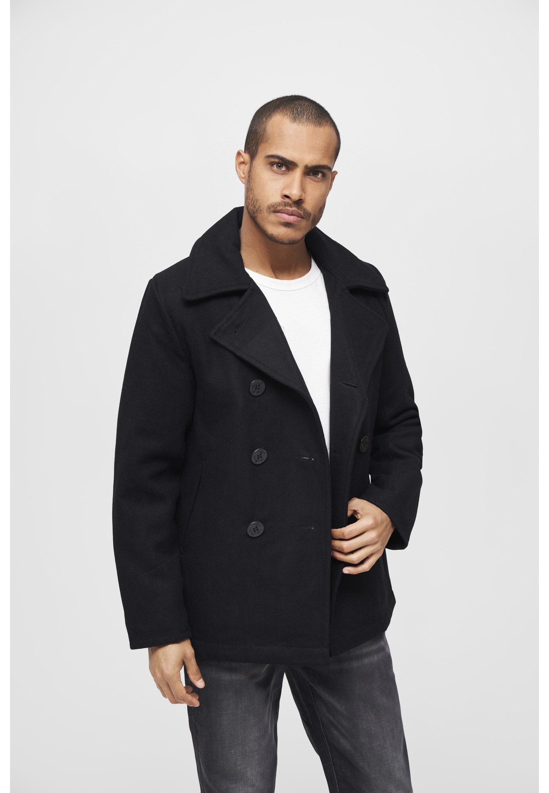 Brandit Winterjacke Brandit Herren Pea Coat (1-St)