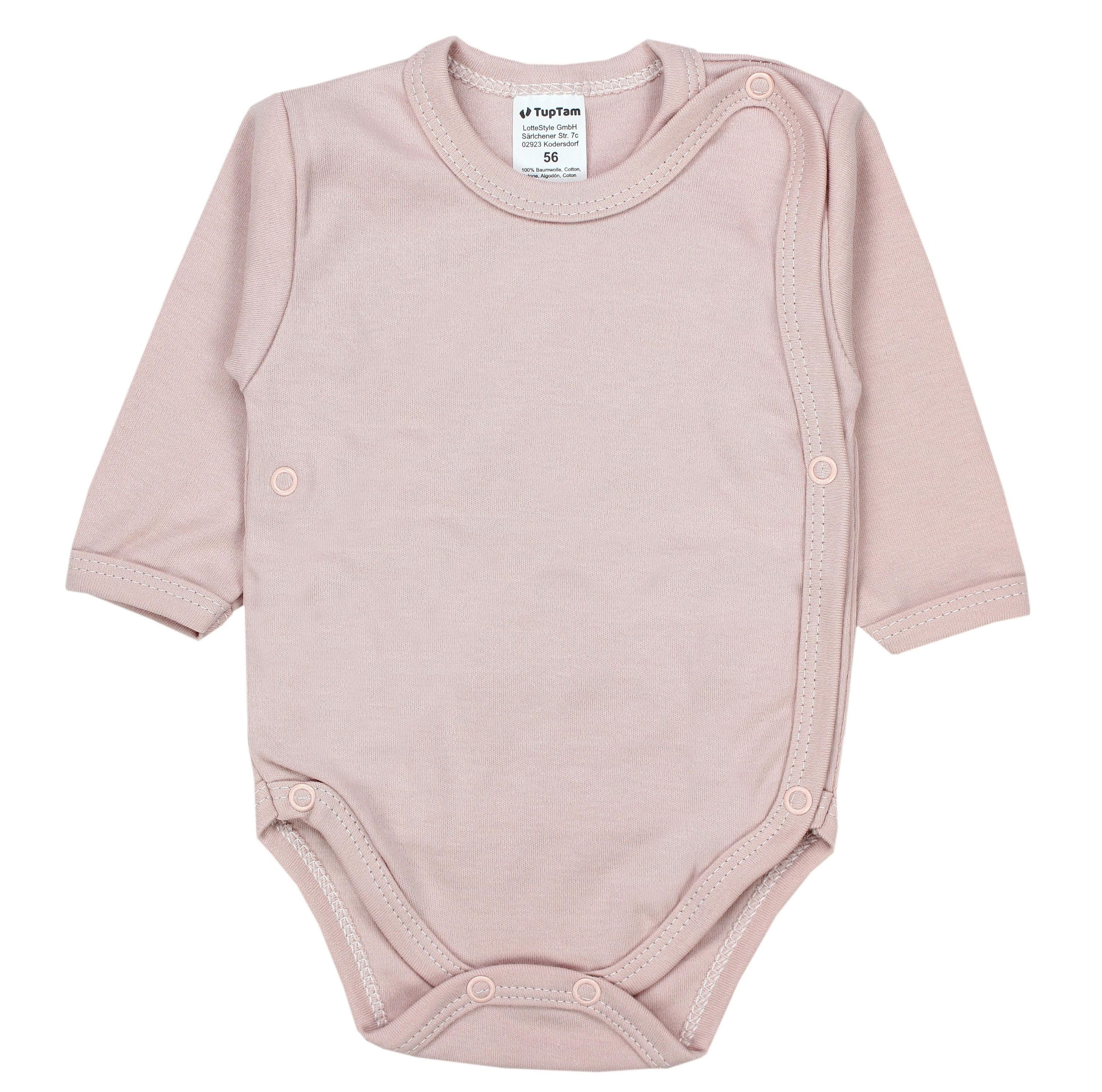 TupTam Langarmwickelbody TupTam Baby Unisex Langarm Wickelbody im 5er Set