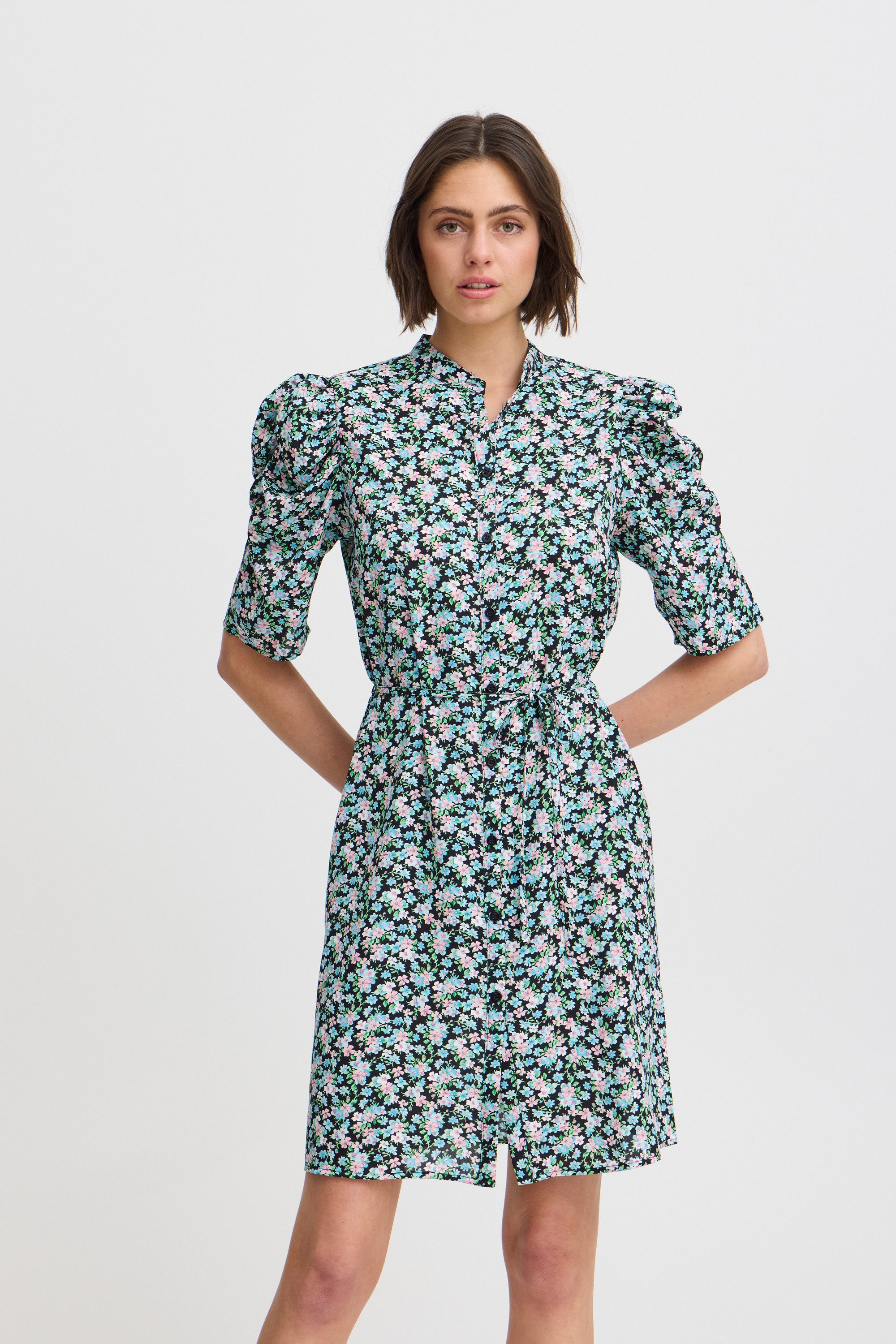 ICHI Blusenkleid Kleid IXNINA