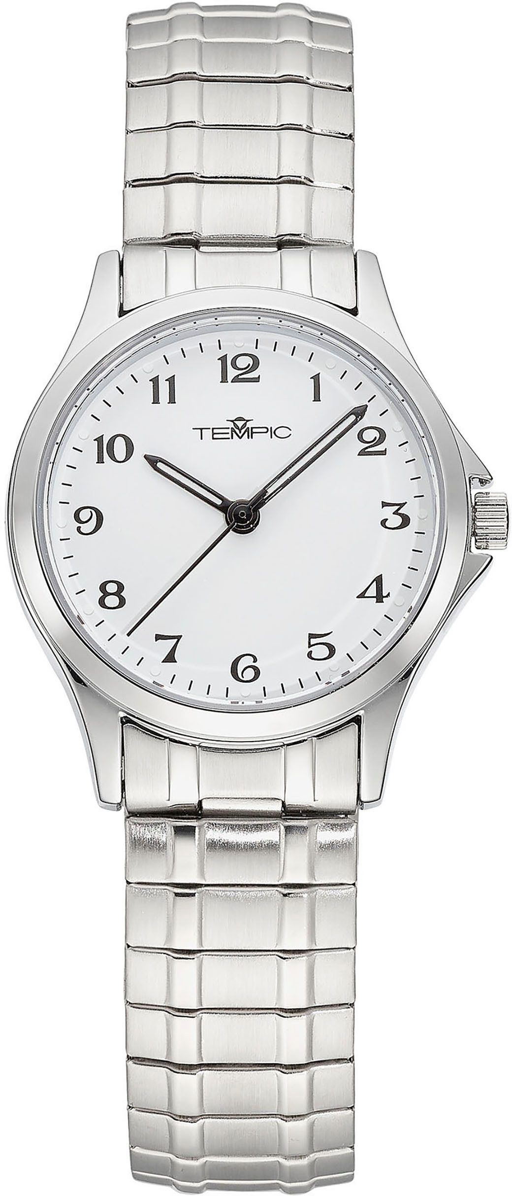 Tempic Quarzuhr, Armbanduhr, Damenuhr, analog, Flexband, günstig online kaufen