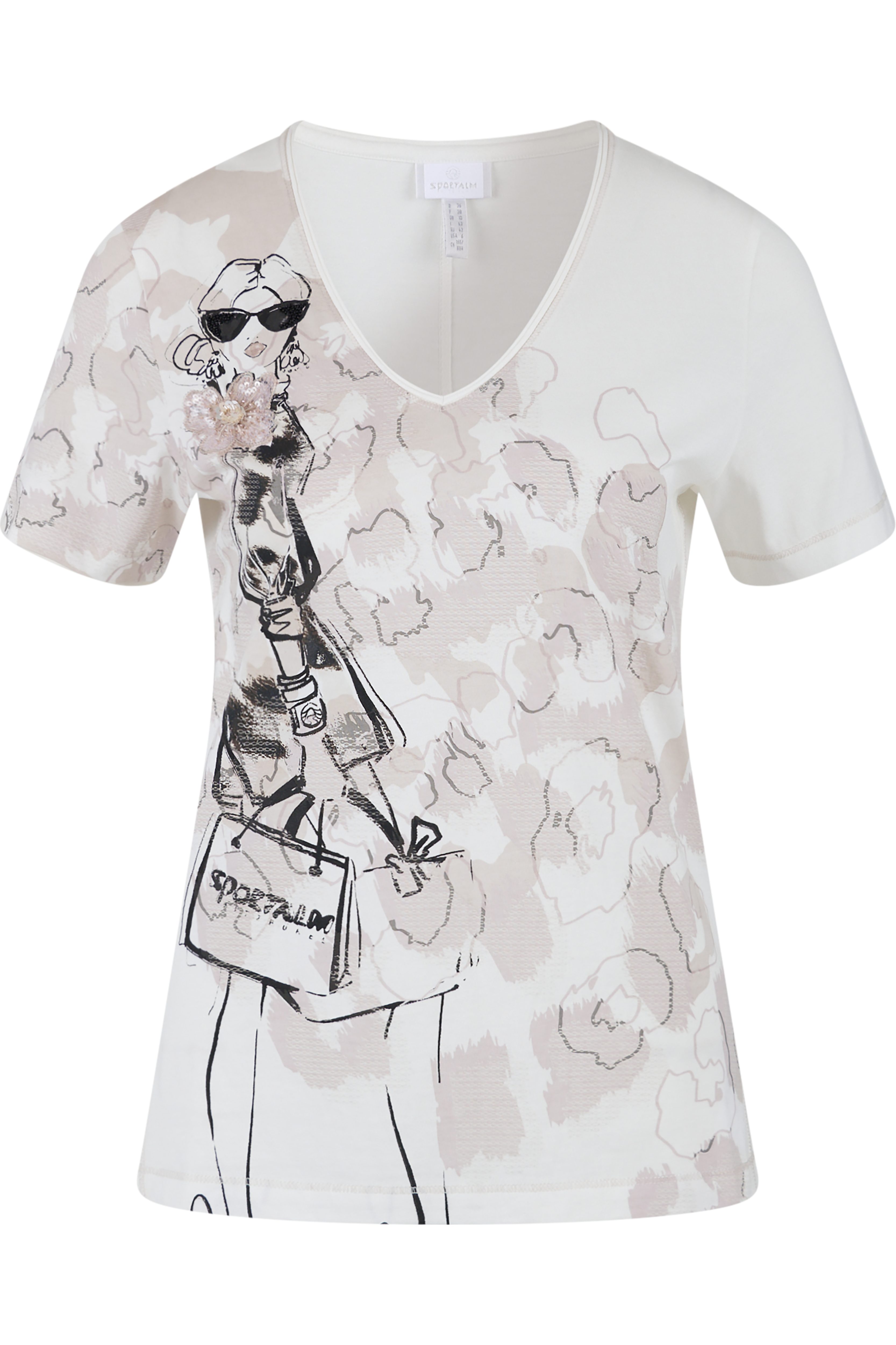 Sportalm Kitzbühel T-Shirt mit Frontprint