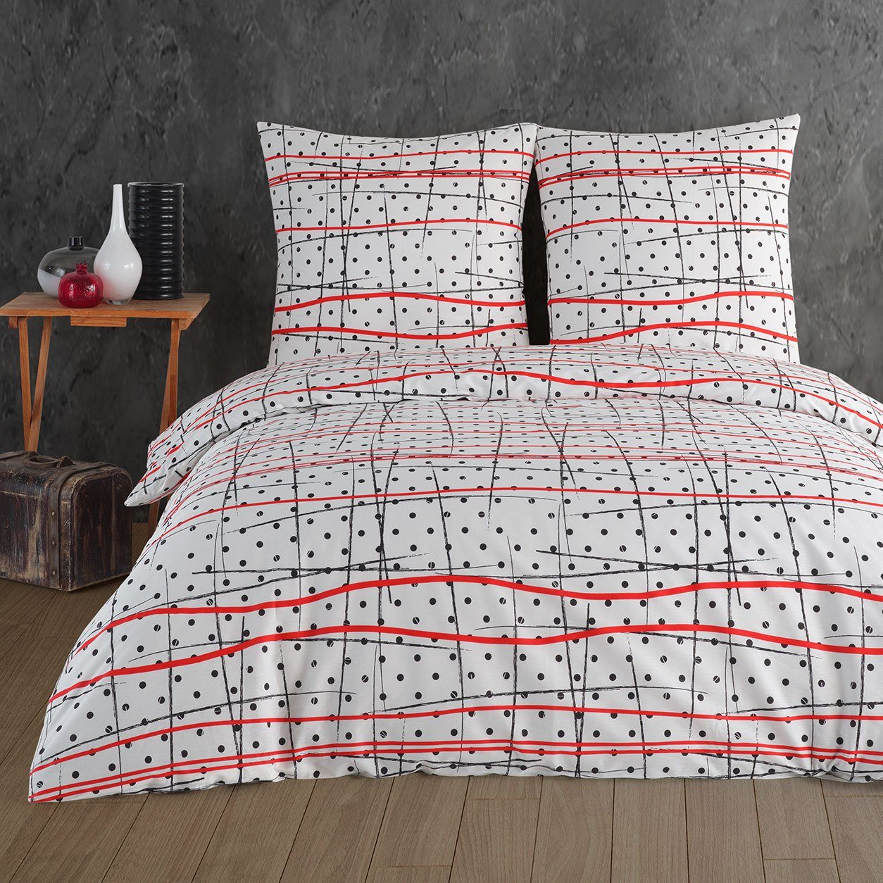 Buymax Bettwäsche Lara, Renforcé, 3 teilig, günstig online kaufen