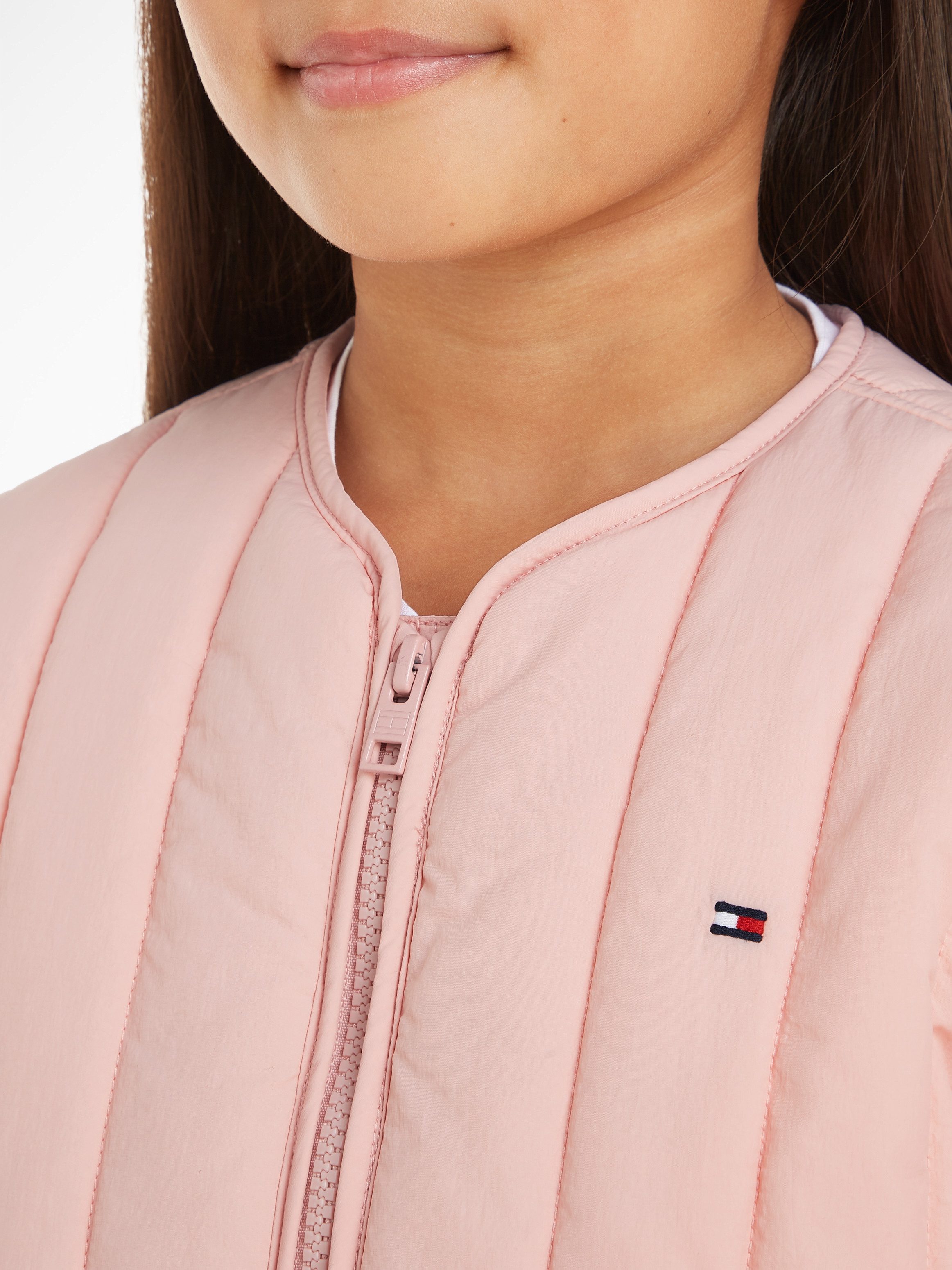Tommy Hilfiger Steppjacke UTILITY QUILTED JACKET Kinder bis 16 Jahre mit Logostickerei