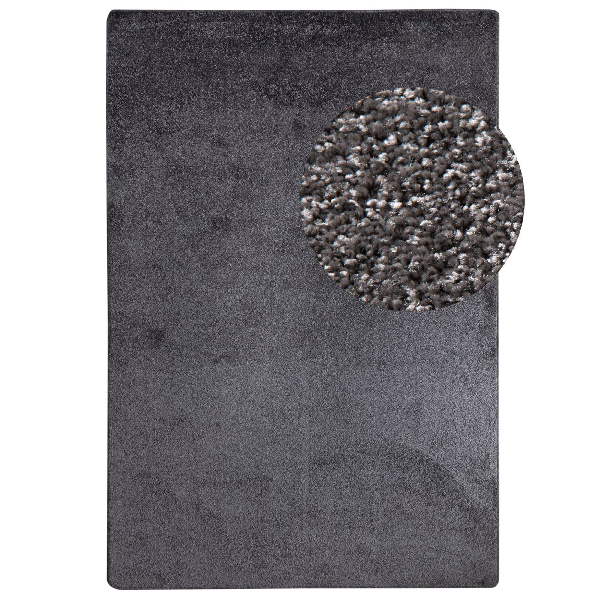 Steffensmeier Teppich Cambridge, Rechteckig, Velours, Wohnzimmer günstig online kaufen