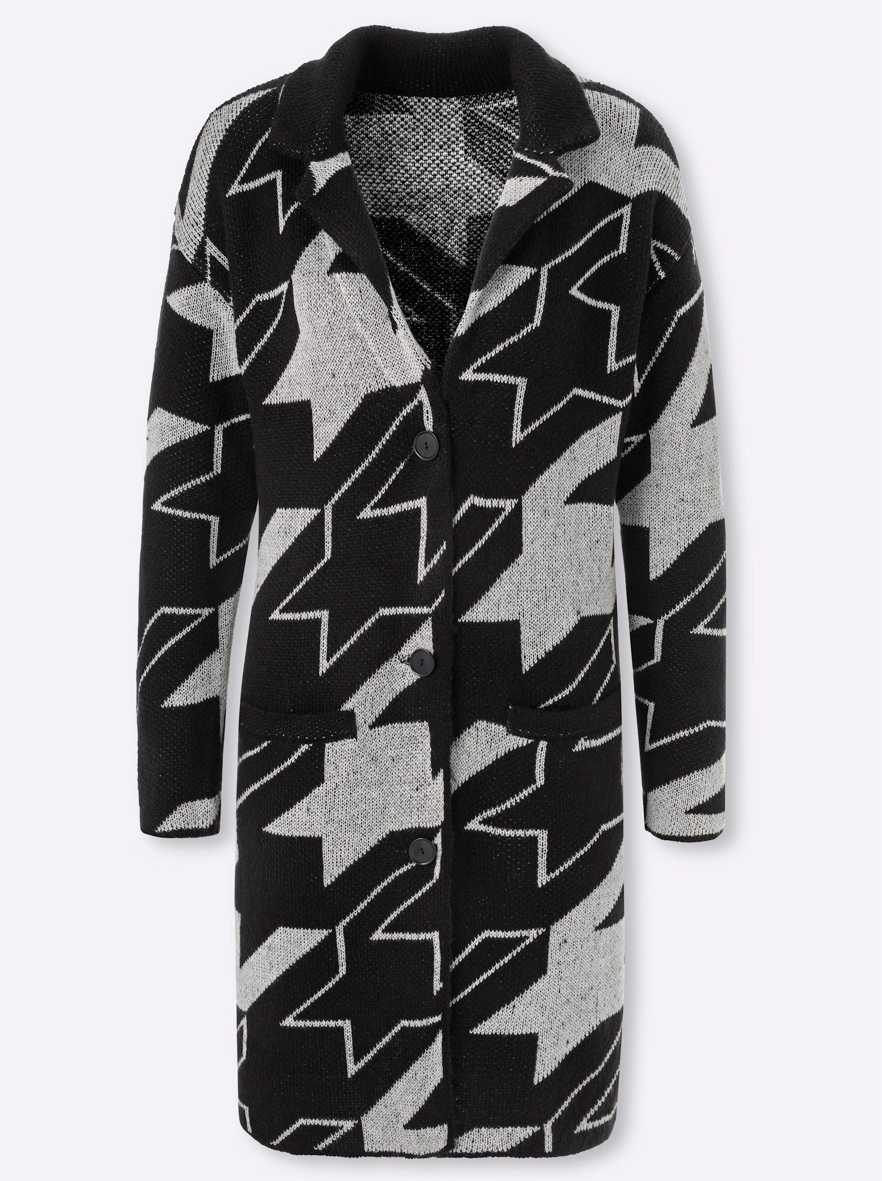 Sieh an! Strickjacke Strickmantel . günstig online kaufen