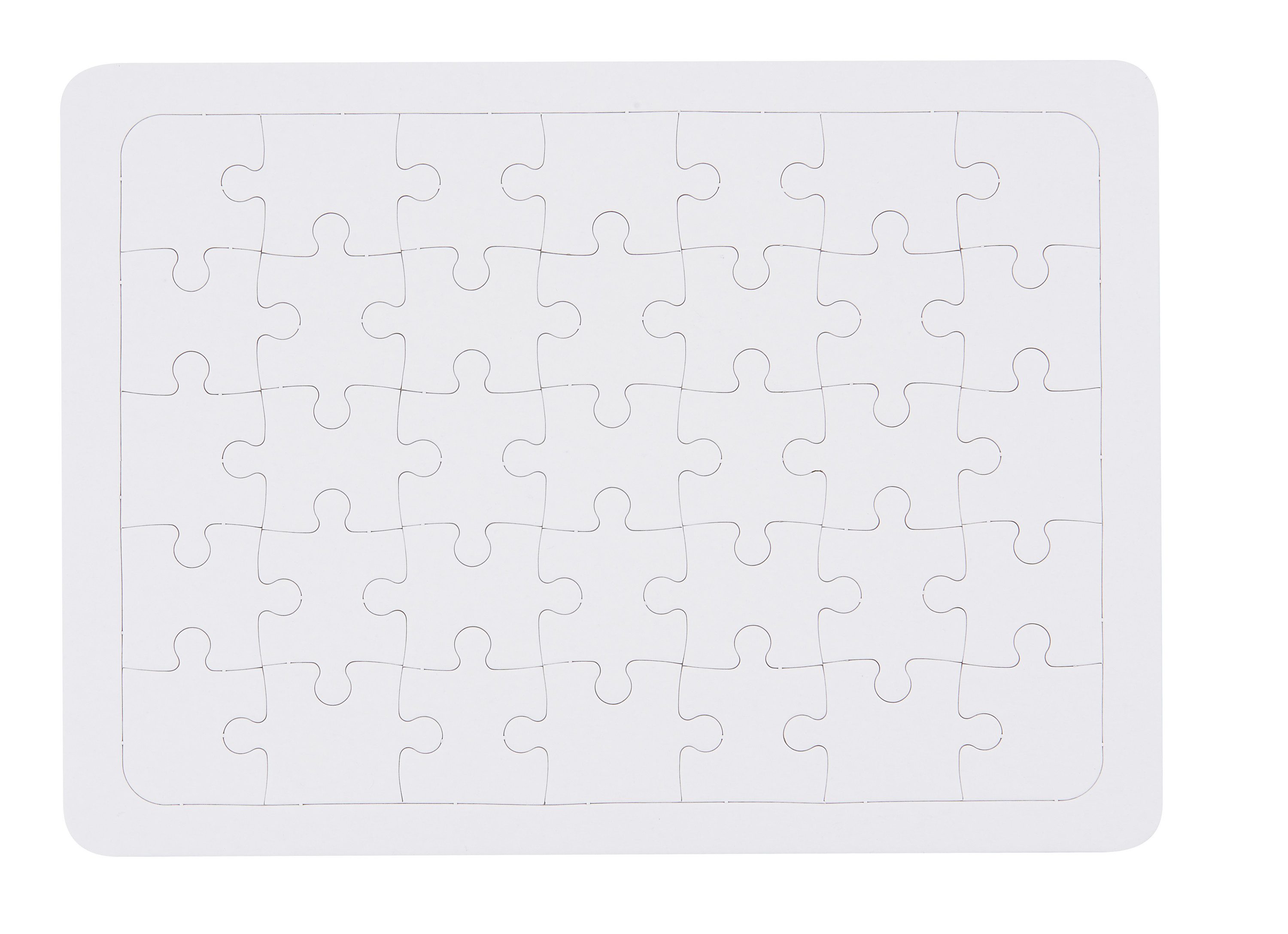VBS Puzzle, Puzzleteile, Blanko, 35 Teile