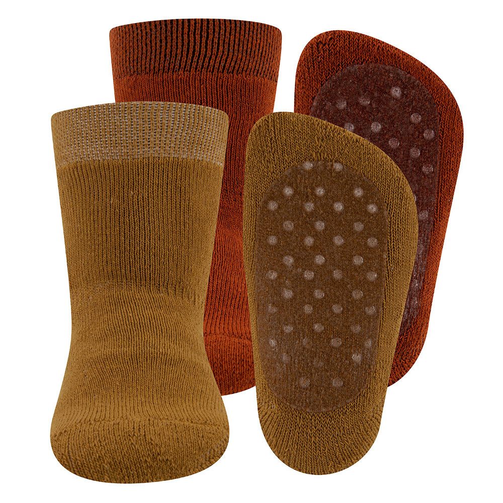 Ewers ABS-Socken Stoppersocken Uni (2-Paar)