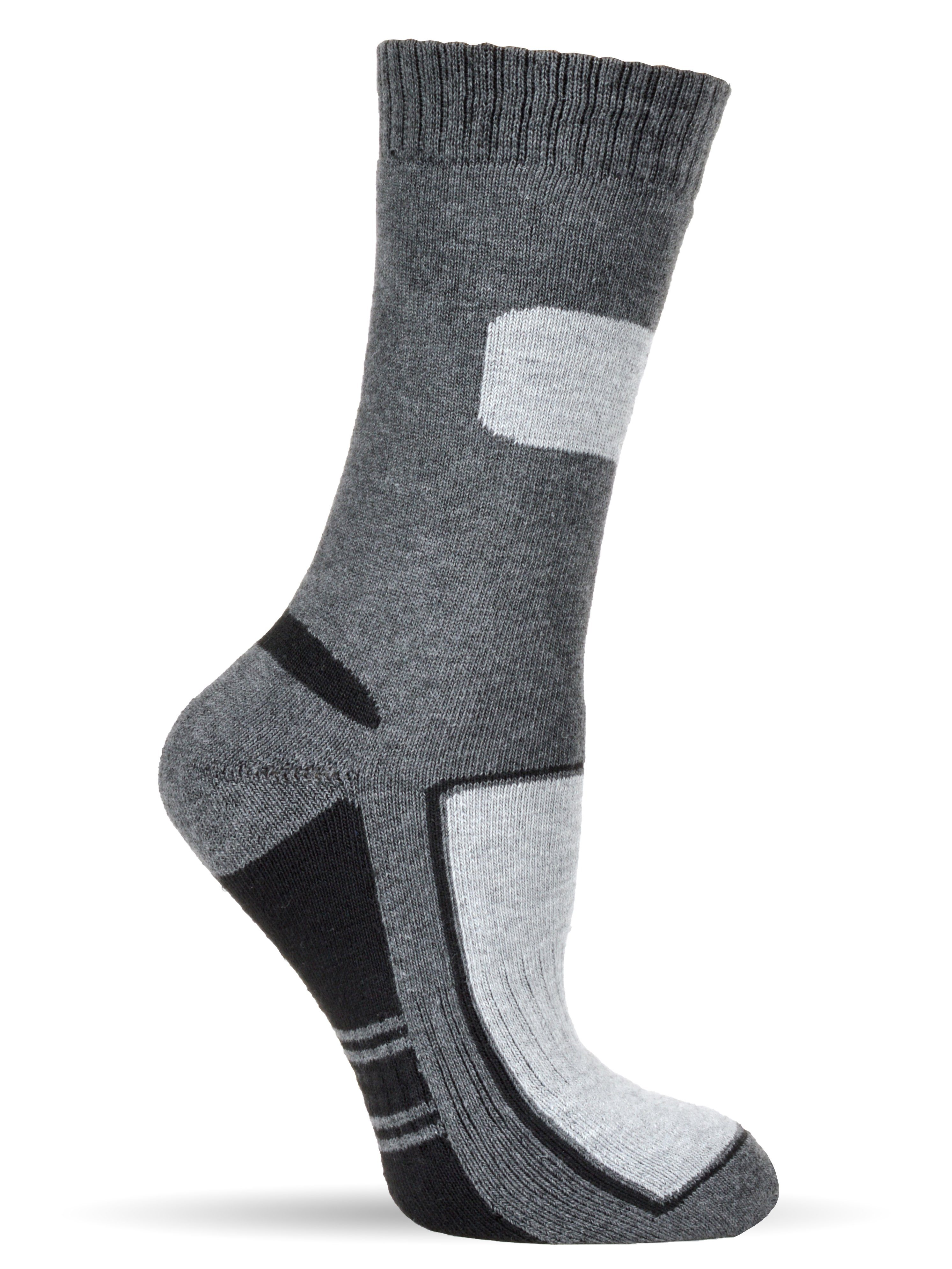 Frostfighter Thermosocken Herren Wintersocken (6 Paar) fusselfreies Innenfutter, Vollfrottee Innenfutter, dicke warme Socken