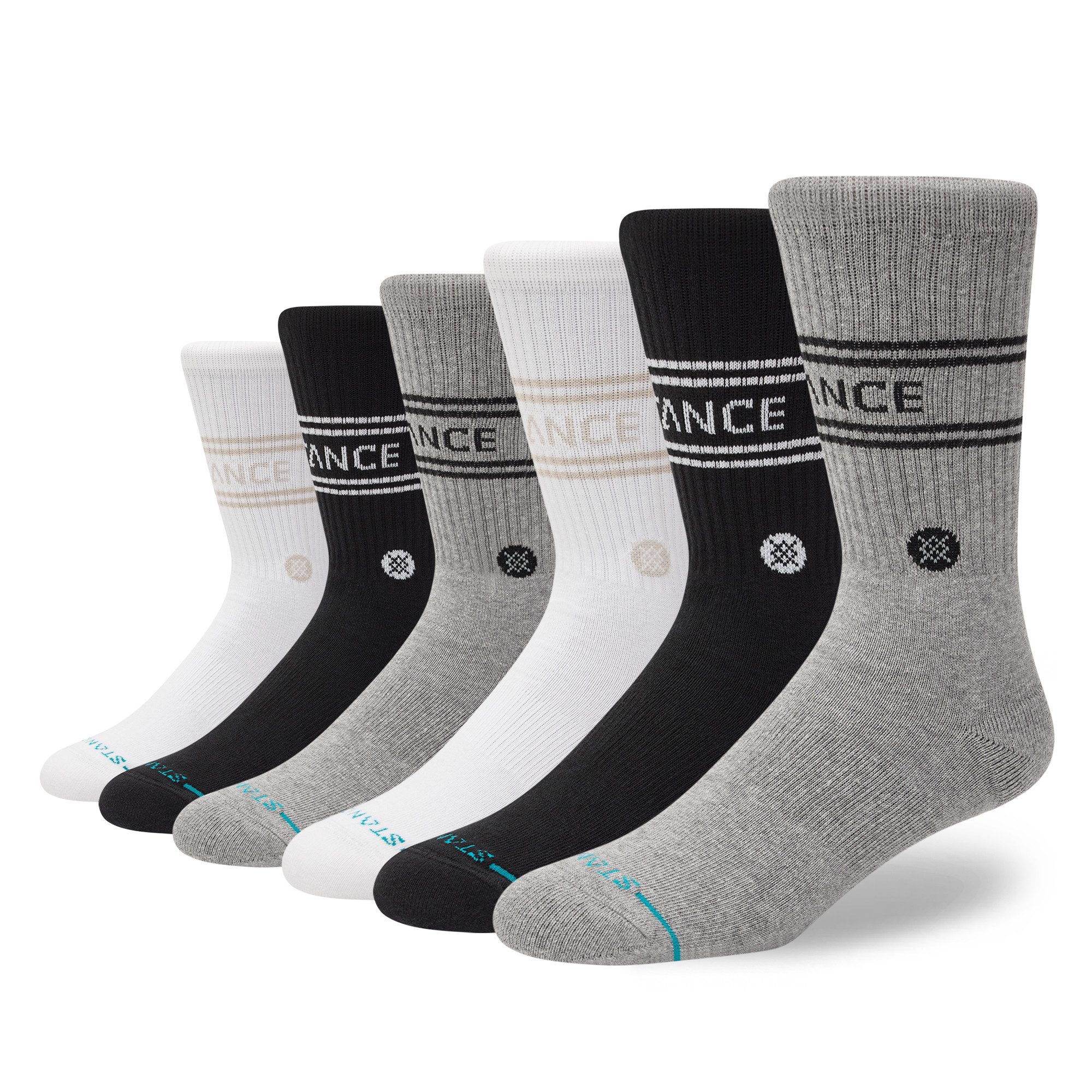 Stance Freizeitsocken VITAL 6 PACK CREW