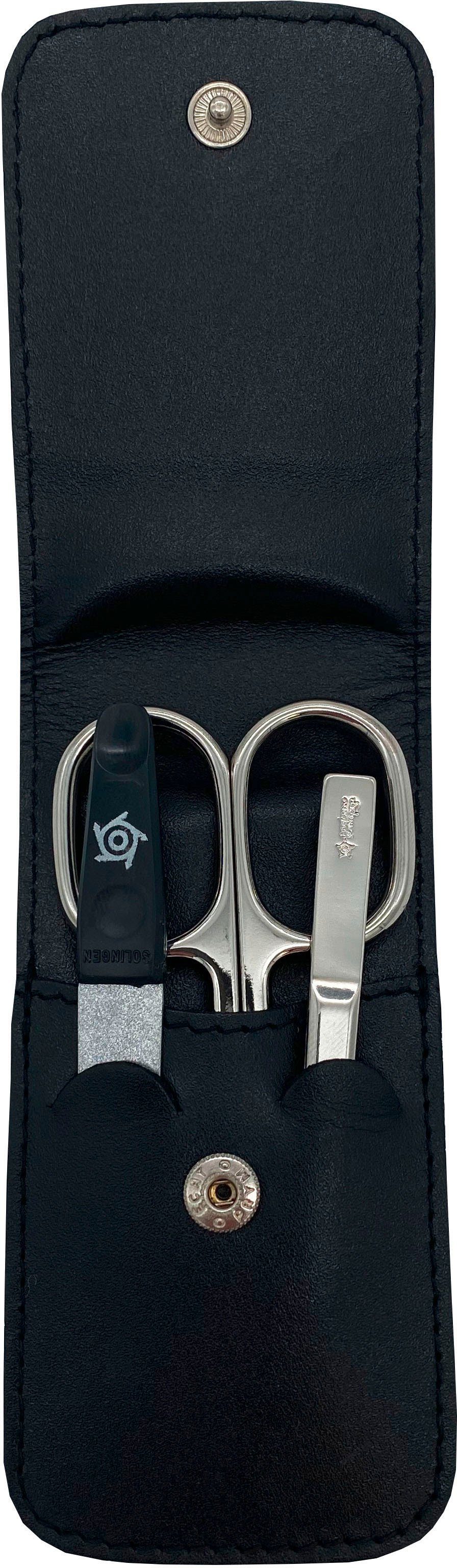 PFEILRING Maniküre-Etui, 3 tlg., mit Schere, Pinzette und Nagelpfleile