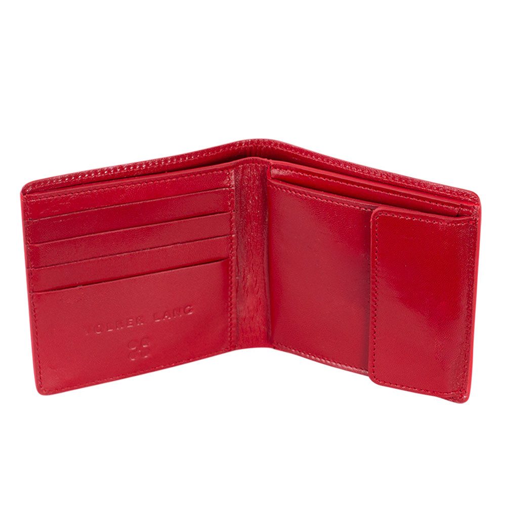 VOLKER LANG Brieftasche TALER, SB5 - Klassische Klappbörse im kompakten Format