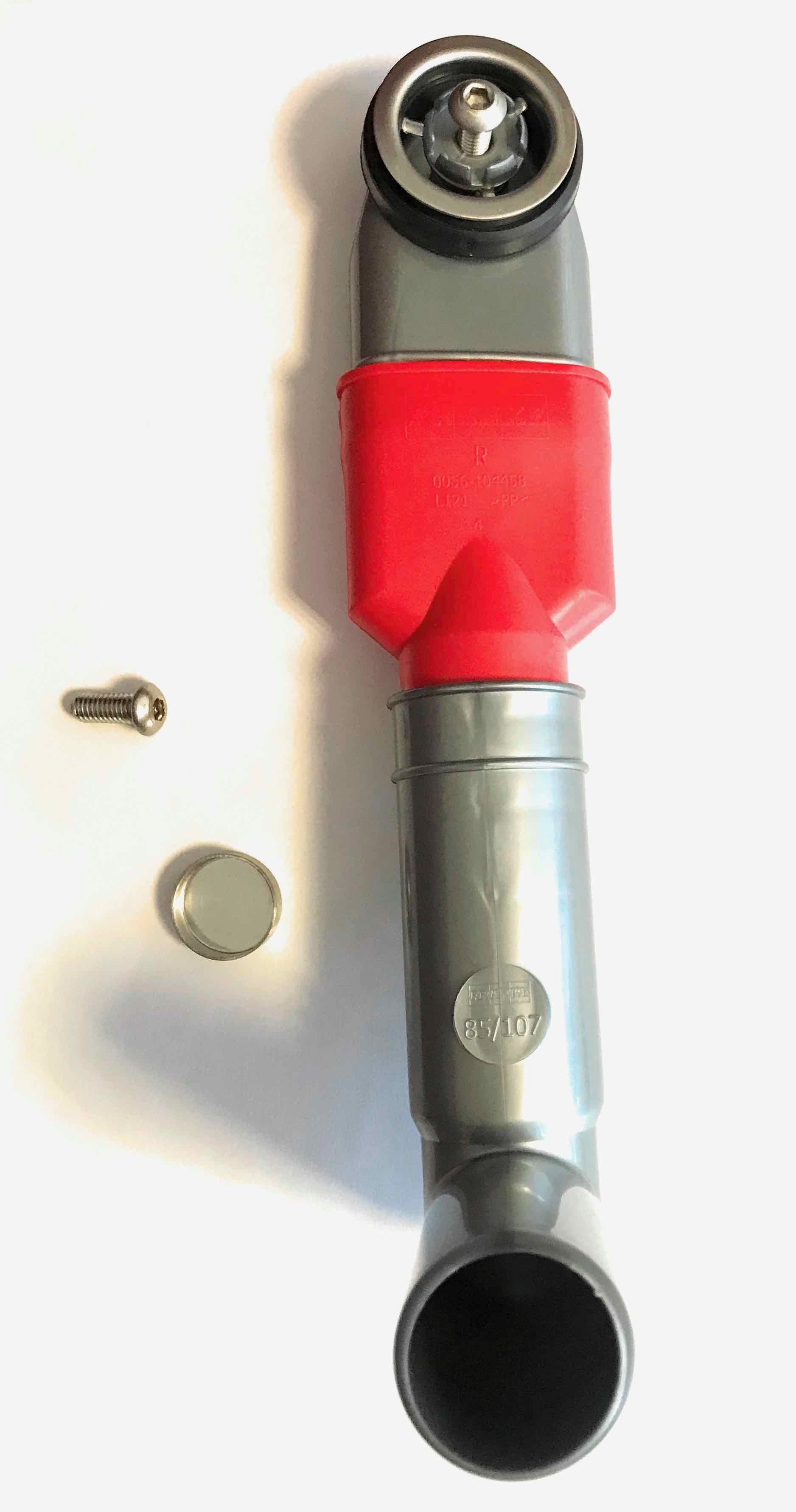 FRANKE Einbauspüle FRANKE ET Ventil Überlaufset rund 85/107 K gebürstet, Keramikspülen