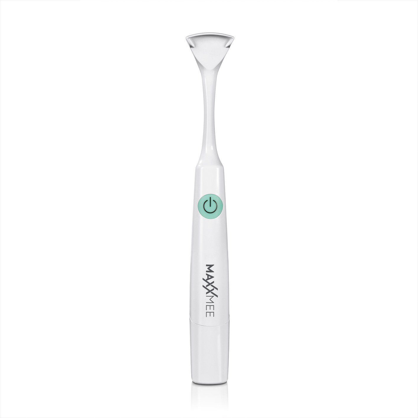 MAXXMEE Zahnpflege-Set, Zungenreiniger Dual Frequency weiß/mint