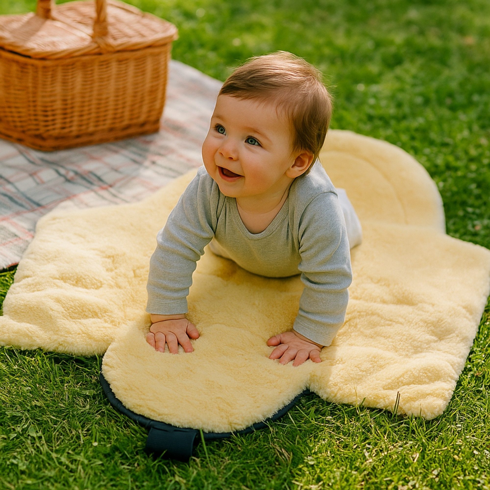 Kaiser Fußsack Naadja Lammfell Einschlagsäckchen