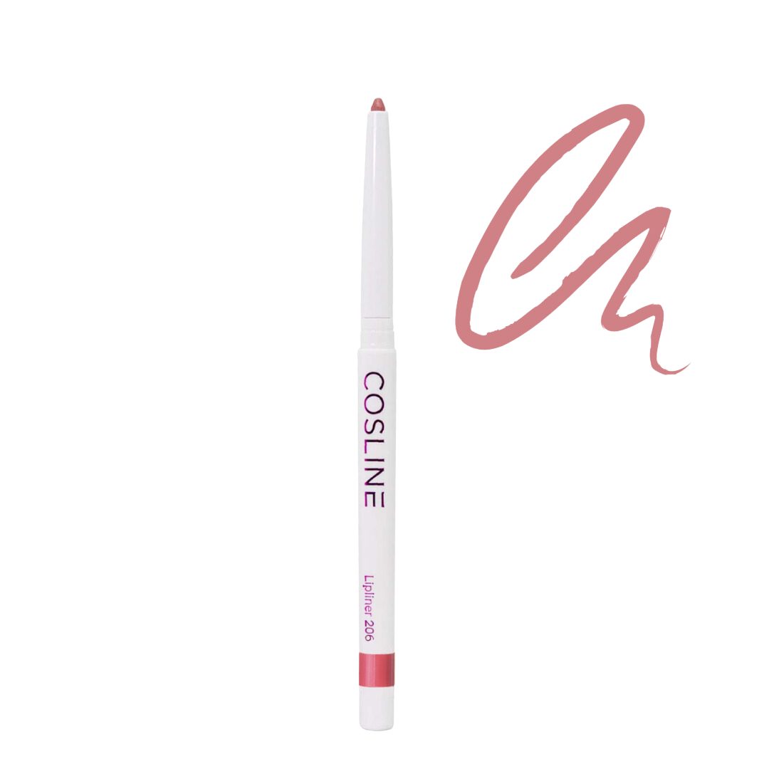 Cosline Cosmetics Lipliner Lippenkonturenstift, cremig, langanhaltend, ohne Anspitzen