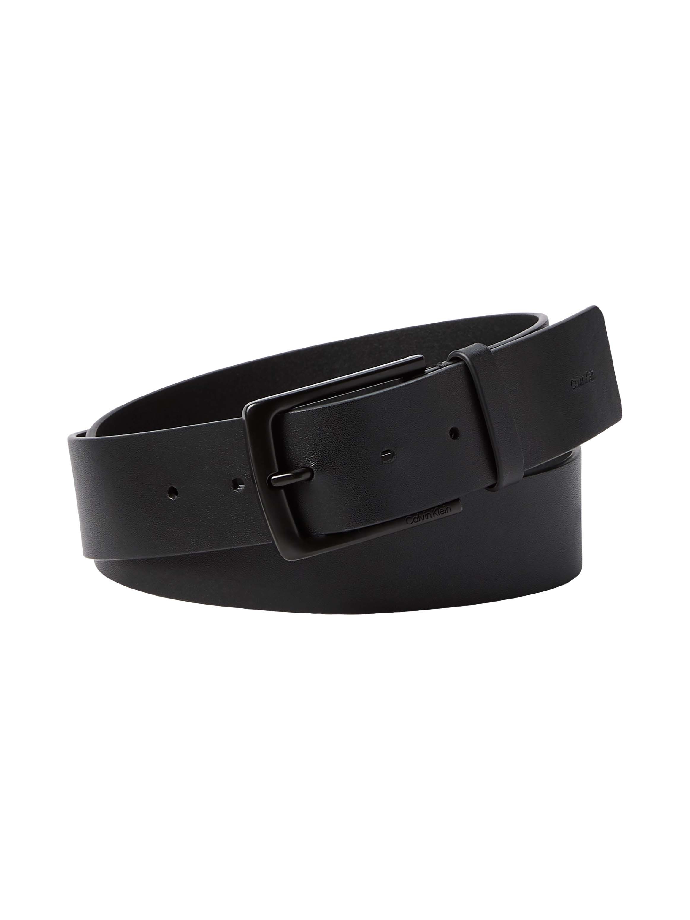 Calvin Klein Ledergürtel CASUAL PIN BUCKLE SMOOTH 40MM FI Größenverstellbar mit Metallschließe