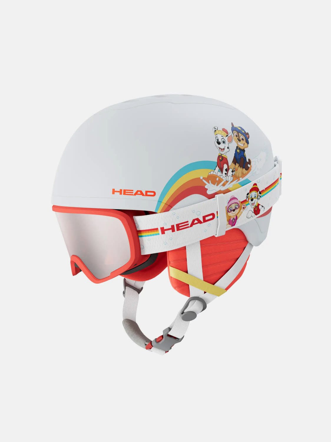 Head Skihelm YUKI SET PAW sky