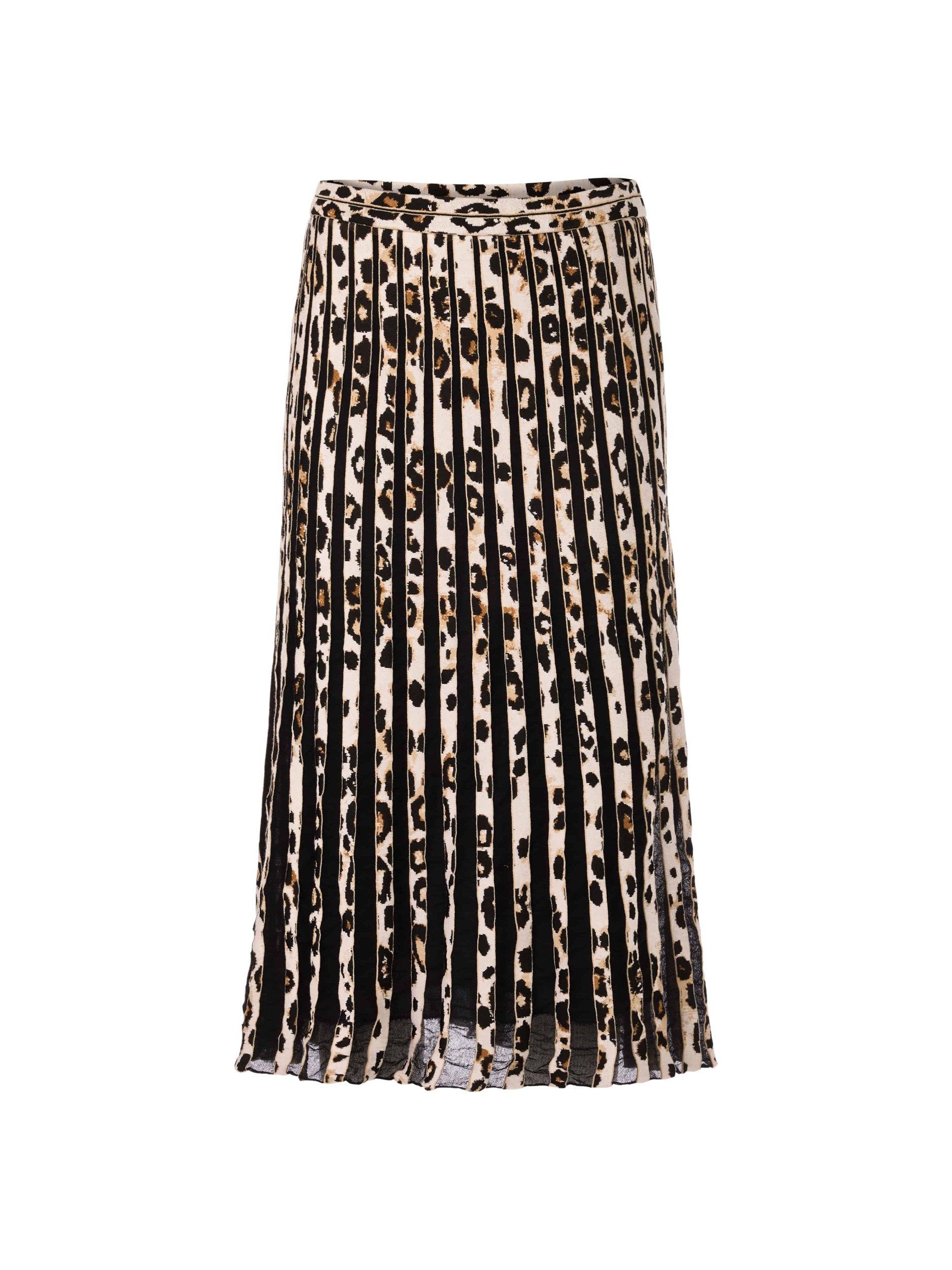 Hosenrock Maxirock mit Leoprint - Regular Fit
