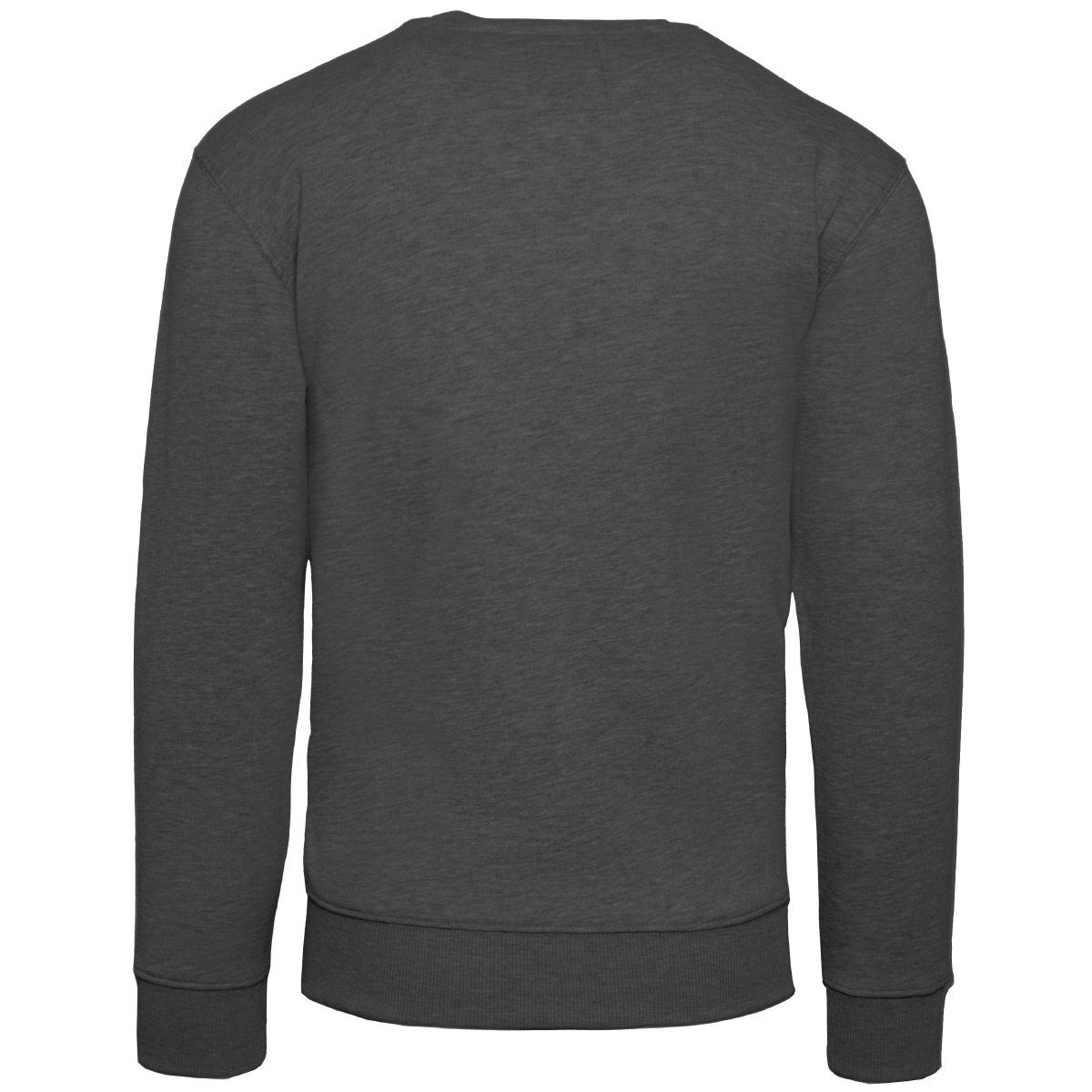 Sweatshirt Sweater Basic Industries Herren Alpha grau