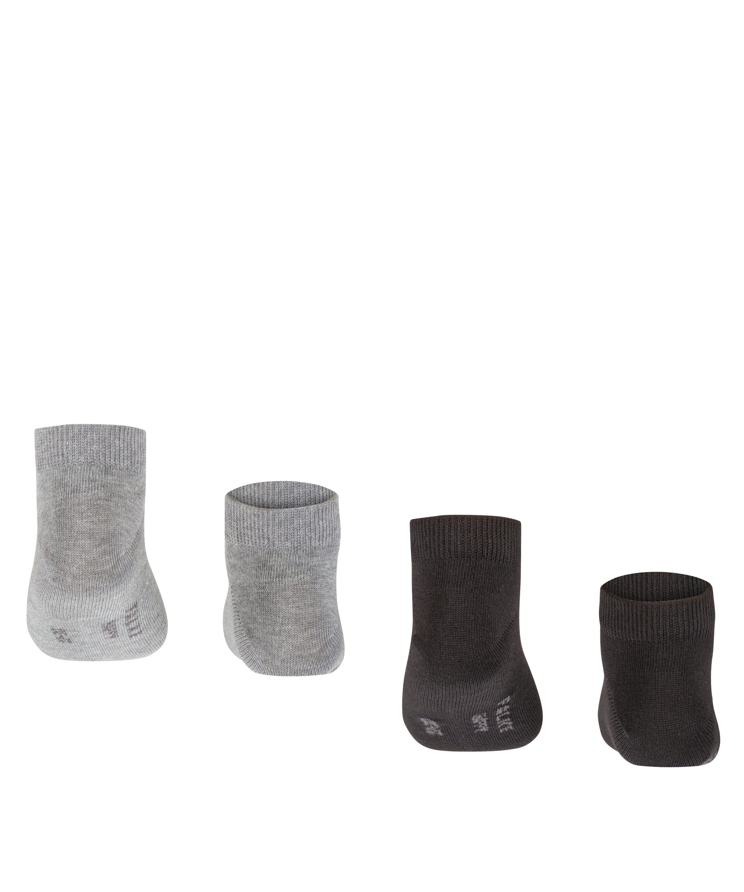 FALKE Sneakersocken Happy 2-Pack Sneakersocken (2-Paar) Set aus 2 Paar Baumwollsneakern