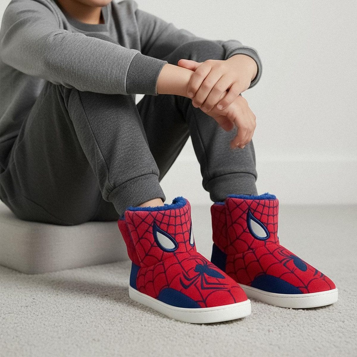 Cerda Spiderman Hausschuhe Kinder Francesita Slippers Jungen Pantoffel – Bild 5 von 5