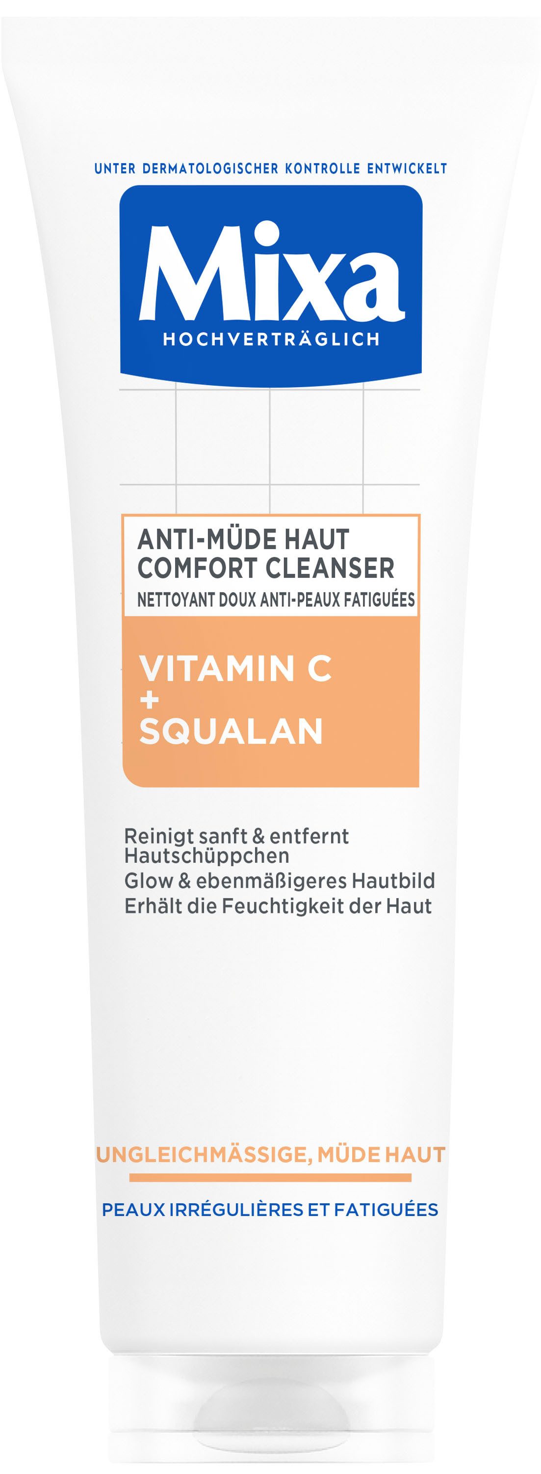 Gesichts-Reinigungsfluid Mixa Anti-Müde Haut Comfort Cleanser