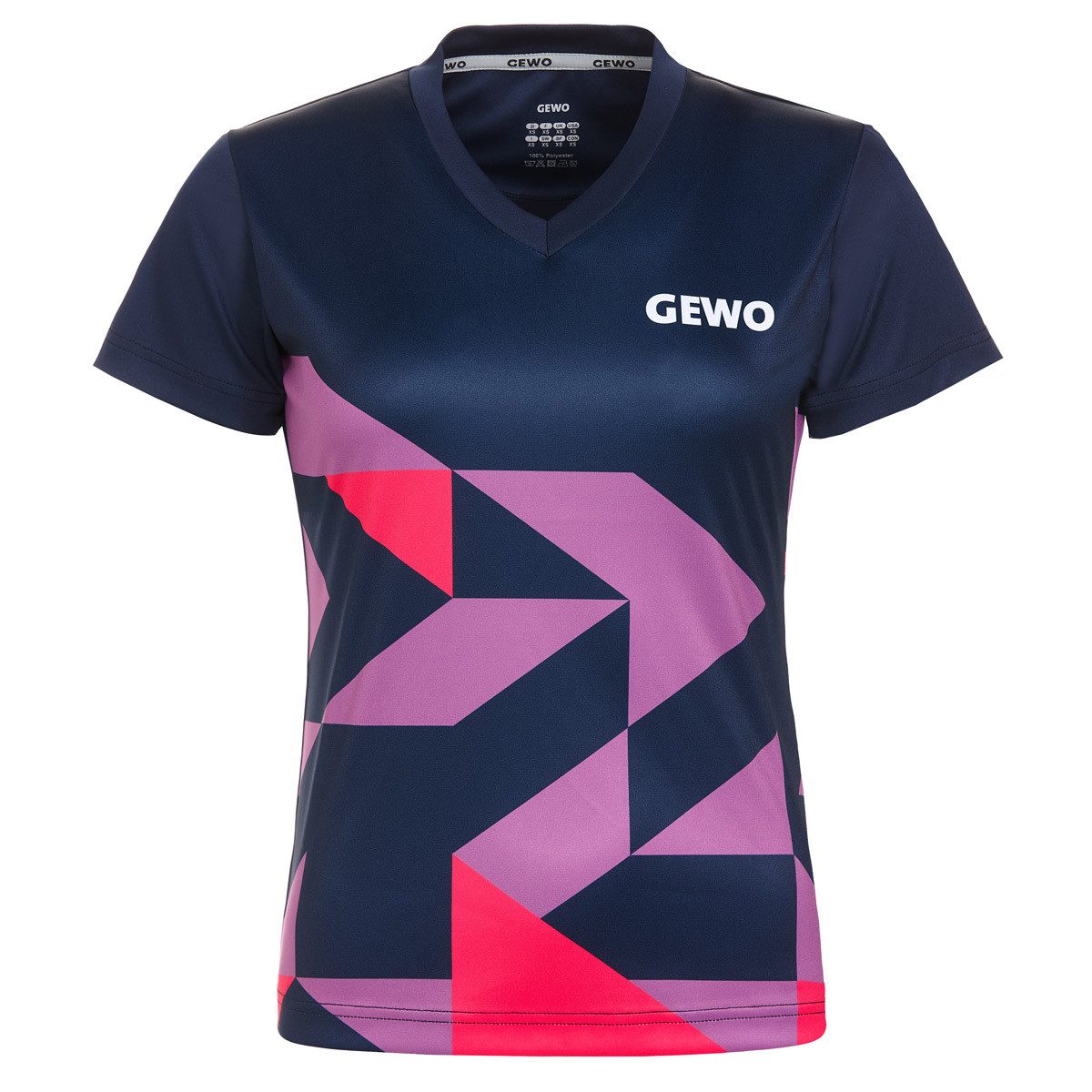 Gewo T-Shirt Matera, Tischtennis Trikot Damen