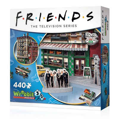 JH-Products Puzzle Friends - Central Perk (440 Teile) - 3D-Puzzle, 440 Puzzleteile