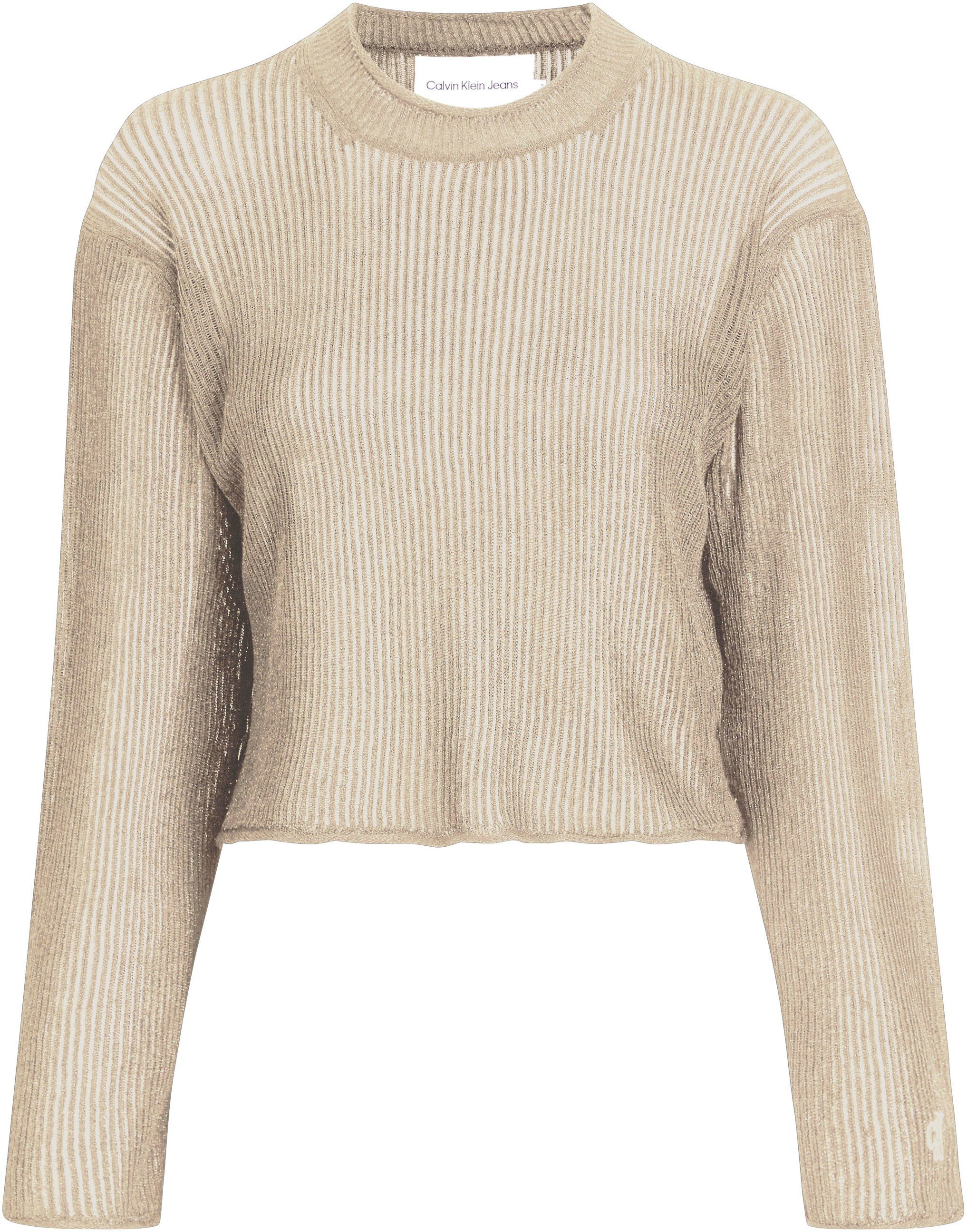 Strickpullover Jeans SWEATER METALLIC Klein Calvin