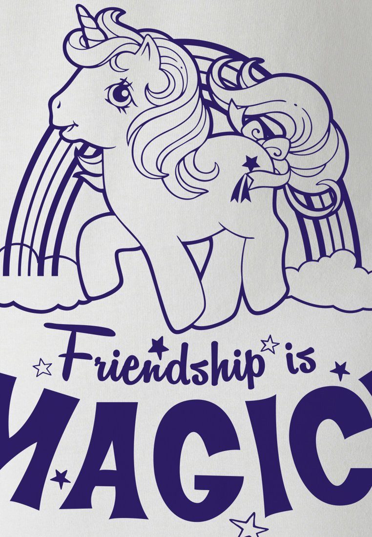 LOGOSHIRT T-Shirt My Little Magic großem Is - Friendship Frontdruck mit Pony