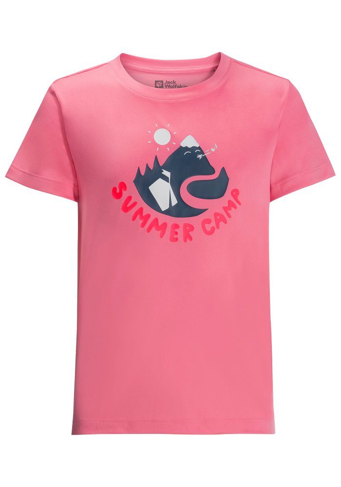 Jack Wolfskin T-Shirt SUMMER CAMP T K pink-lemonade