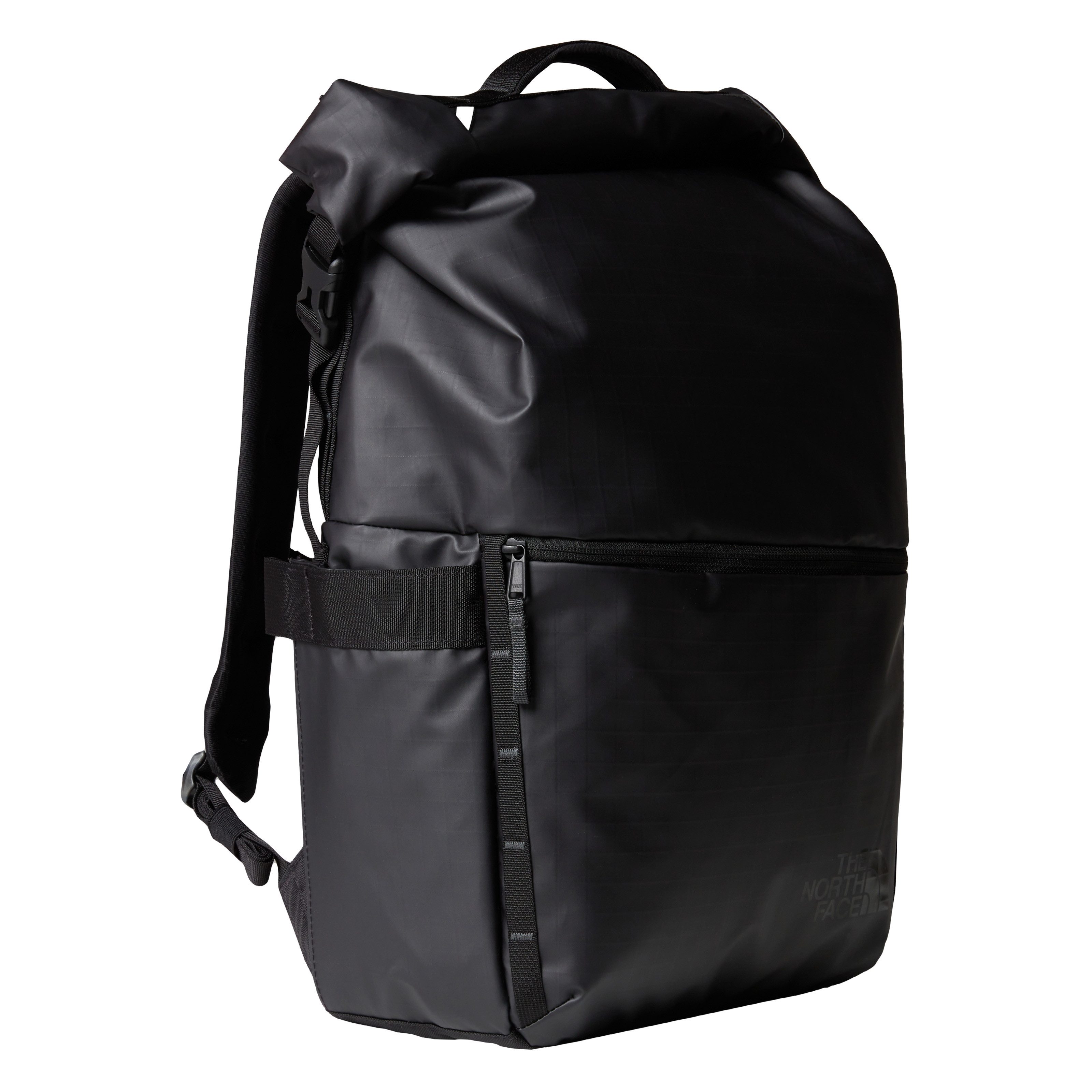 The North Face Freizeitrucksack BASE CAMP VOYAGER ROLLTOP, mit Laptop-Fach, mit zwei Fächern für Wasserflaschen