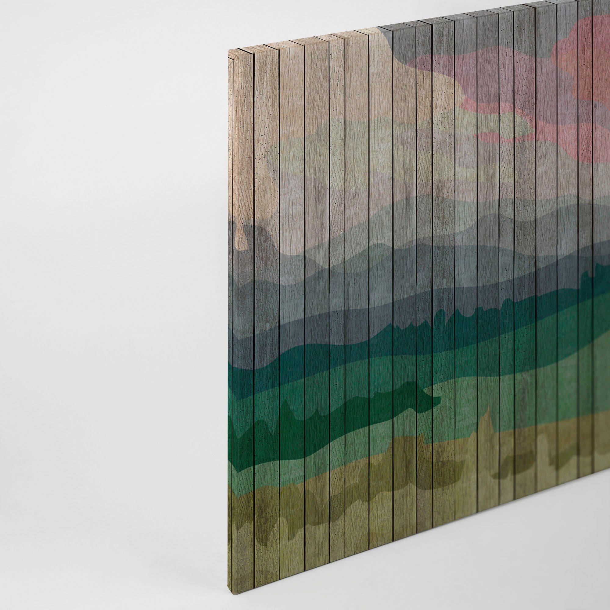 A.S. Création Leinwandbild mountains, Kinder, Kunst, Landschaft (1 St), Keilrahmen Landschaft Berge Gebirge Leinwand-Bild Wohnzimmer modern