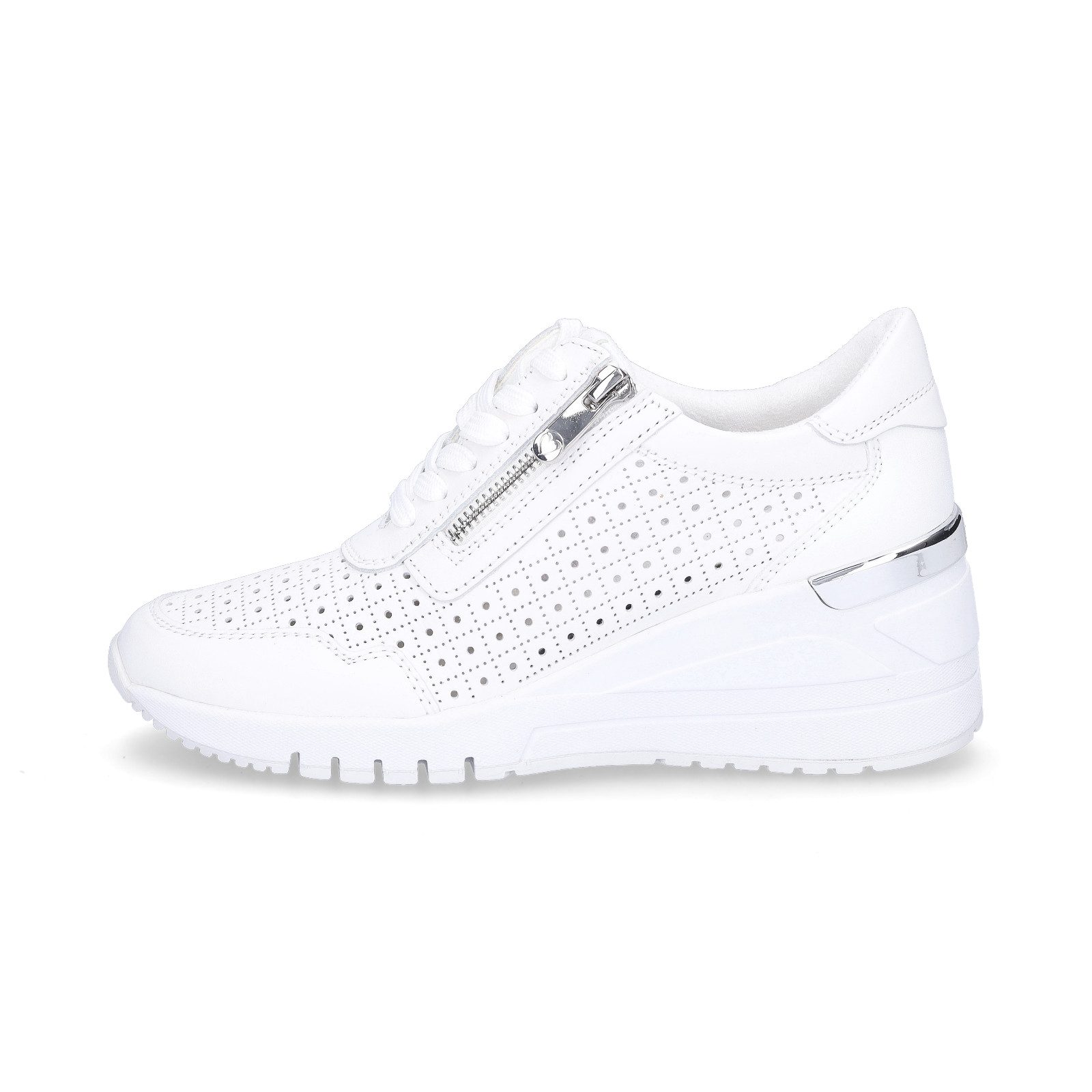 MARCO TOZZI Marco Tozzi Damen Keil Sneaker weiß Sneaker