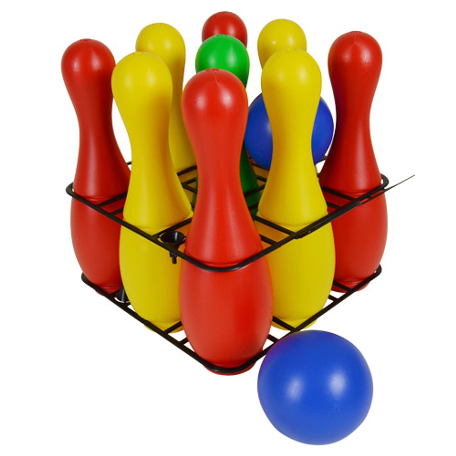 SIMBA Spielzeug-Gartenset Kegelspiel Bowlingspiel Gartenspiel Kinderbowling Spielzeug Bowling