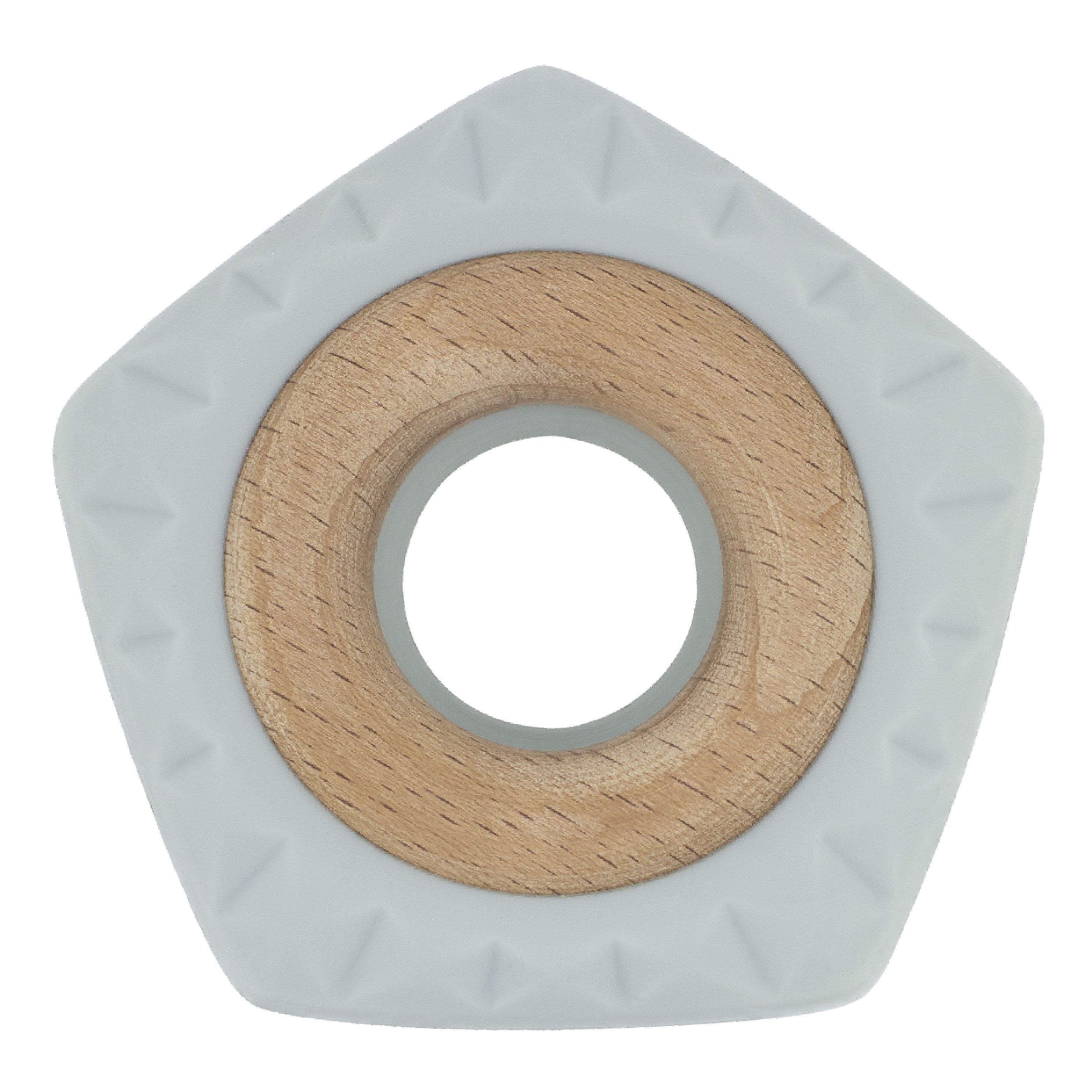 dentistar Beißring Pentastar - Beißspielzeug für Babys ab 3 Monate