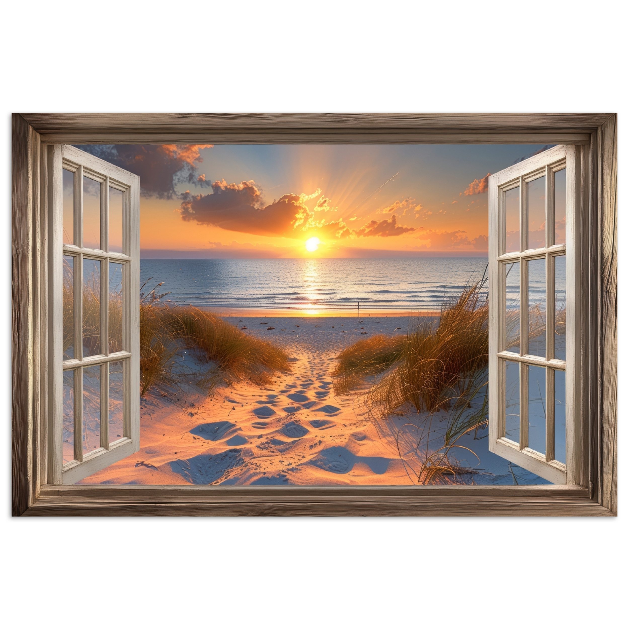 MuchoWow Poster Durchblick - Strand - günstig online kaufen