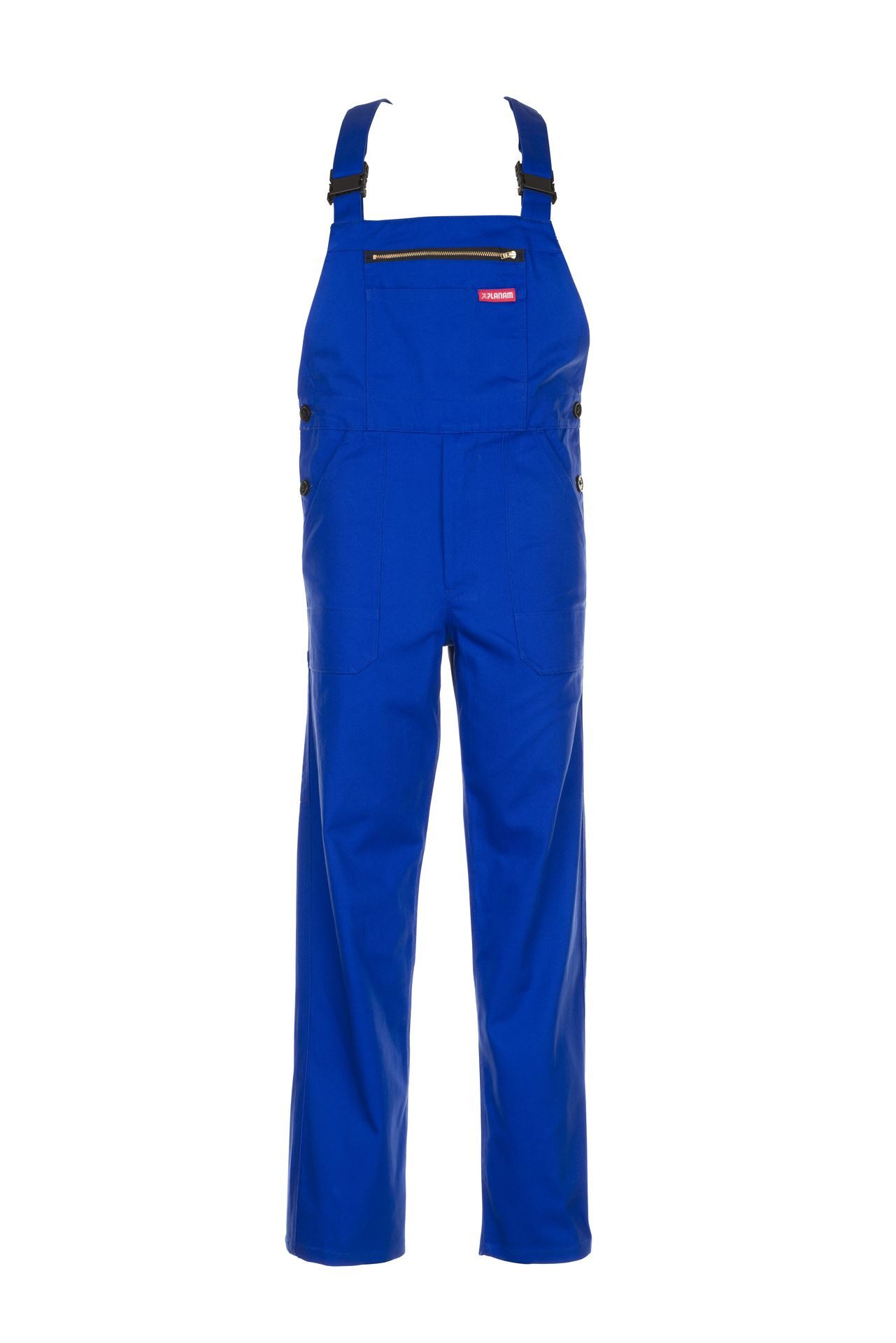 Planam Arbeitshose PLANAM Herren Latzhose BW-290 Reißfest Kornblumenblau