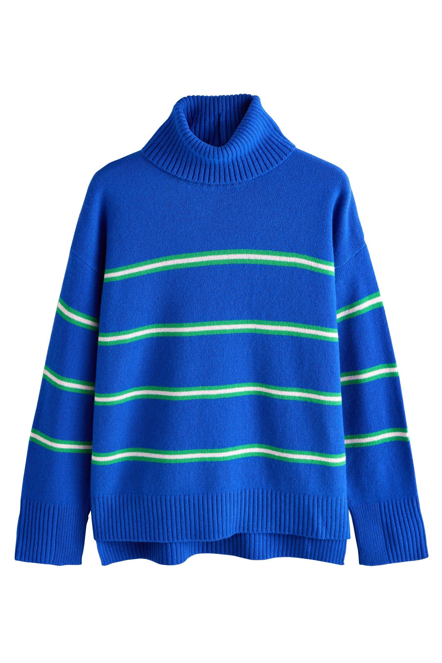 Strickpullover N. Premium Rollkragenpullover, 100 % Merinowolle