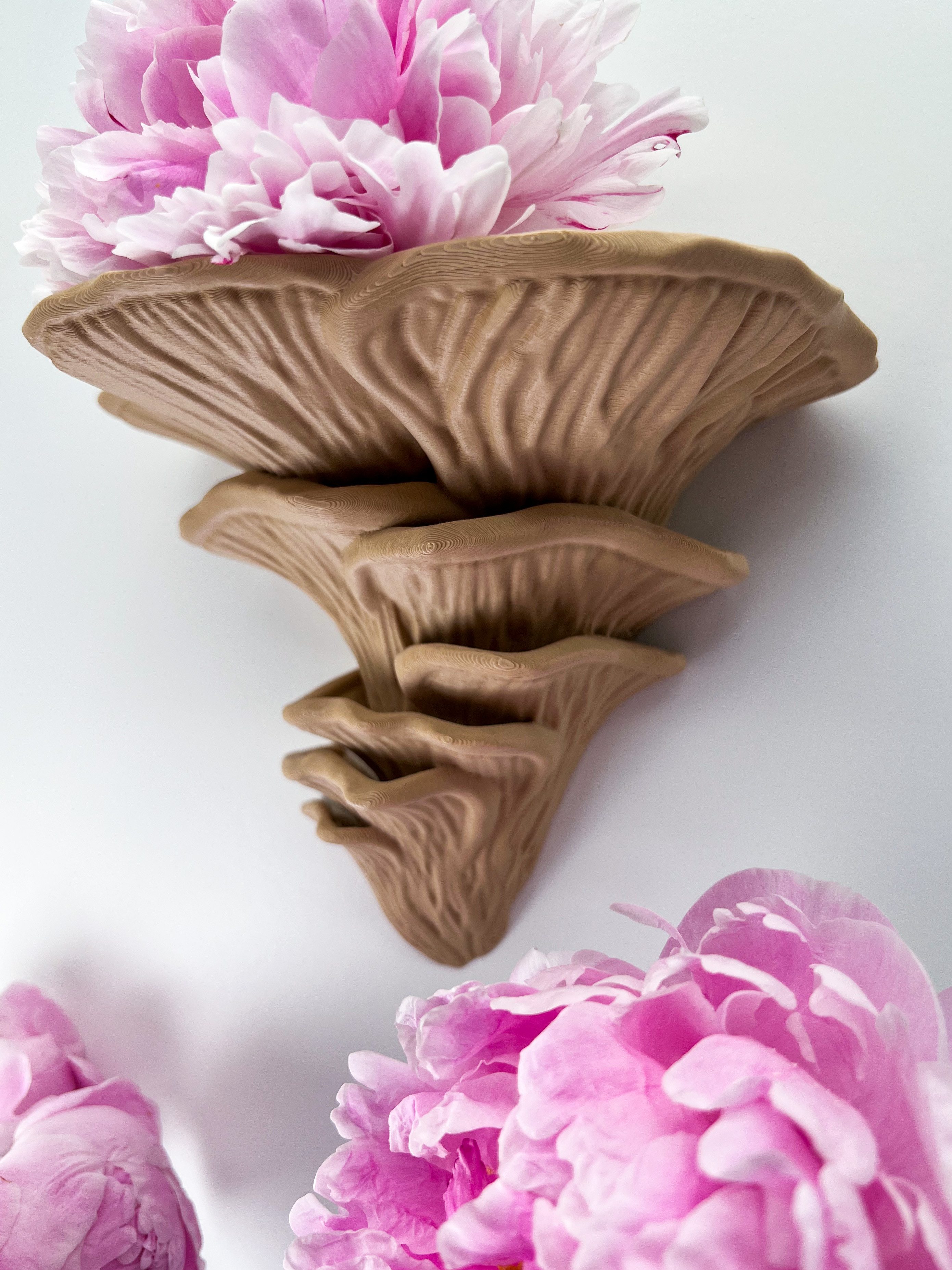 Roomberry Deko-Wandregal Flamingo-Seitling Pilz Wandregal, Hergestellt günstig online kaufen